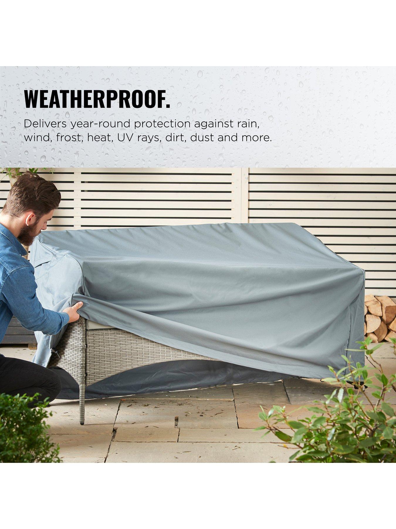 Image 3 of 7 of Vonhaus 3 Seater Bench Cover