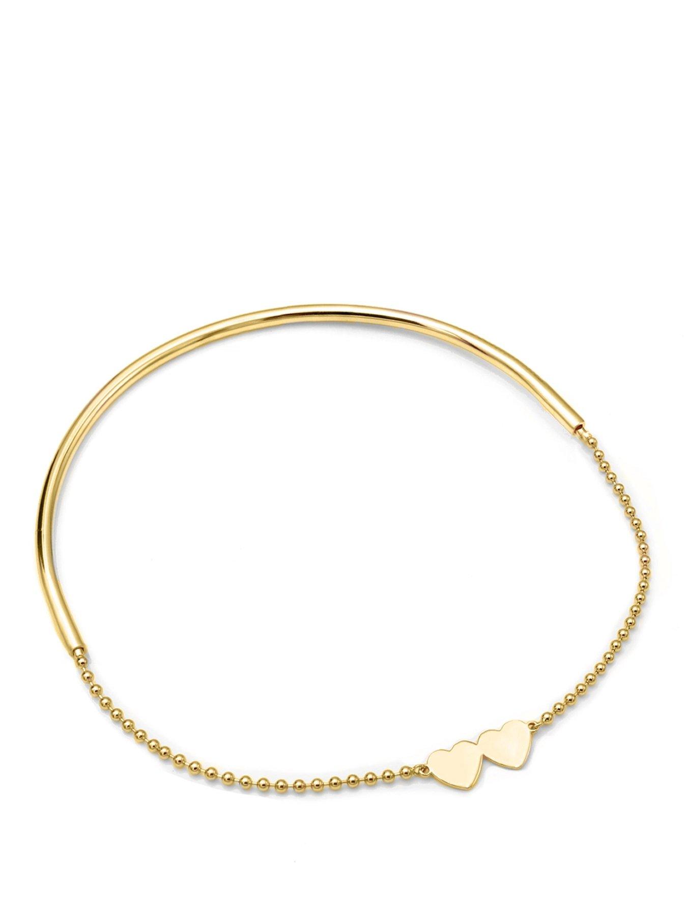 say-it-with-detachable-double-heart-choker-necklace-yellow-gold