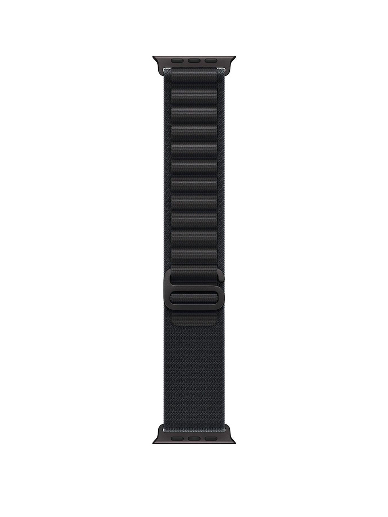 Image 1 of 2 of Apple 49mm Black Alpine&nbsp;Loop -&nbsp;Medium - Black Titanium Finish