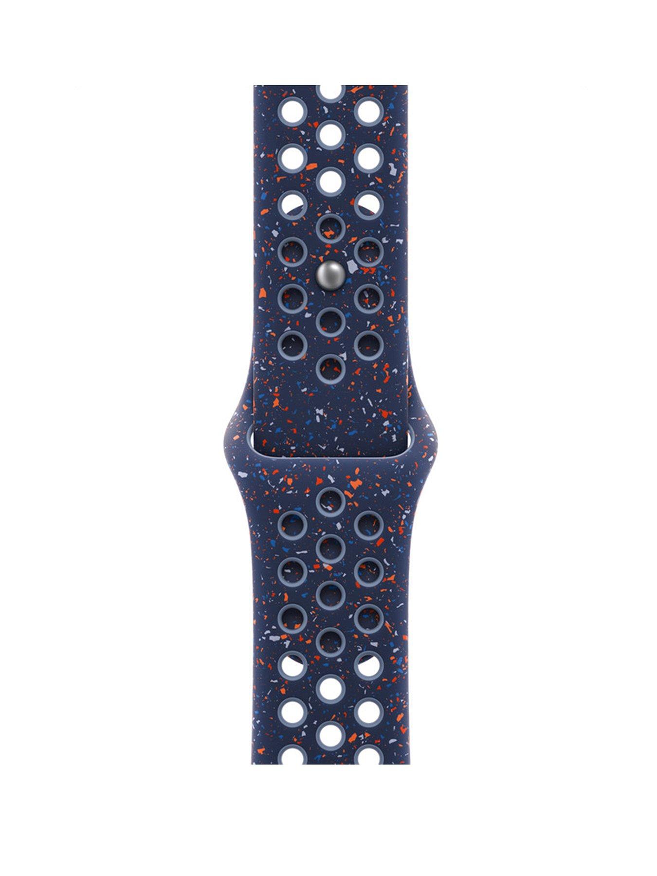 Apple Watch 46mm Blue Ribbon Nike Sport Band - S/M