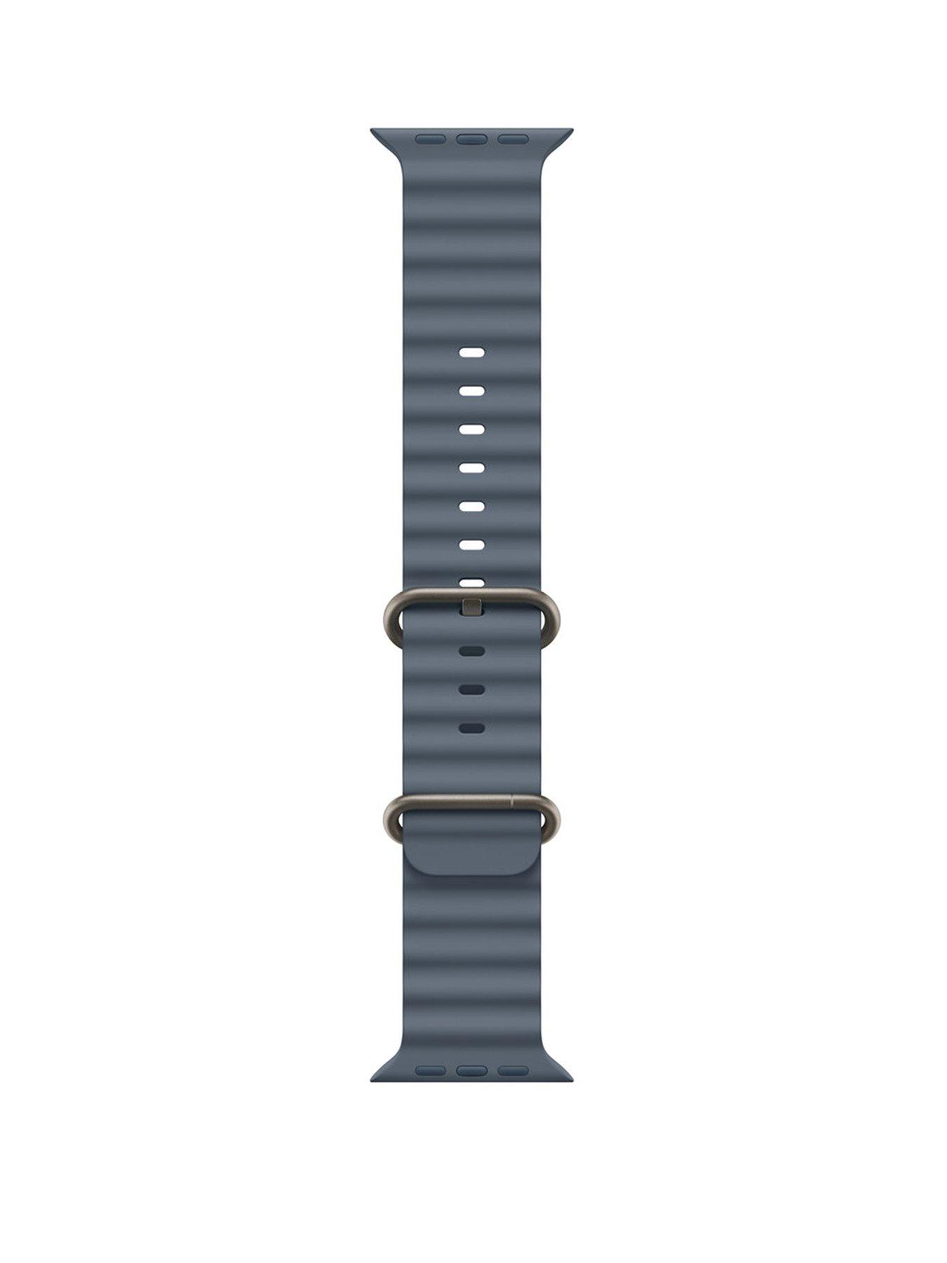 apple-watchnbsp49mm-anchornbspblue-oceannbspband-natural-titanium-finish