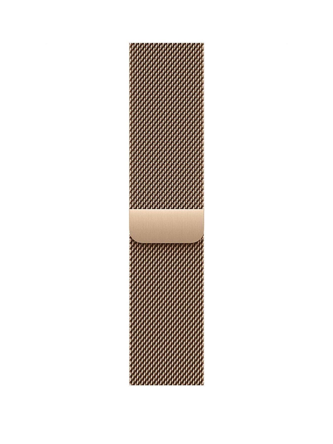 Image 1 of 2 of Apple Watch&nbsp;46mm Gold Milanese&nbsp;Loop - M/L