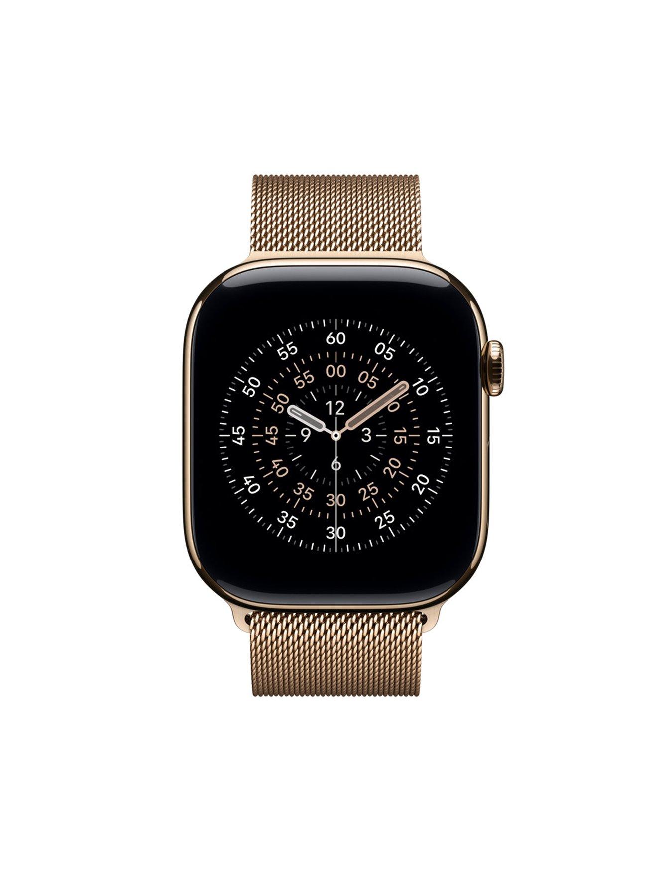 Image 2 of 2 of Apple Watch&nbsp;46mm Gold Milanese&nbsp;Loop - M/L