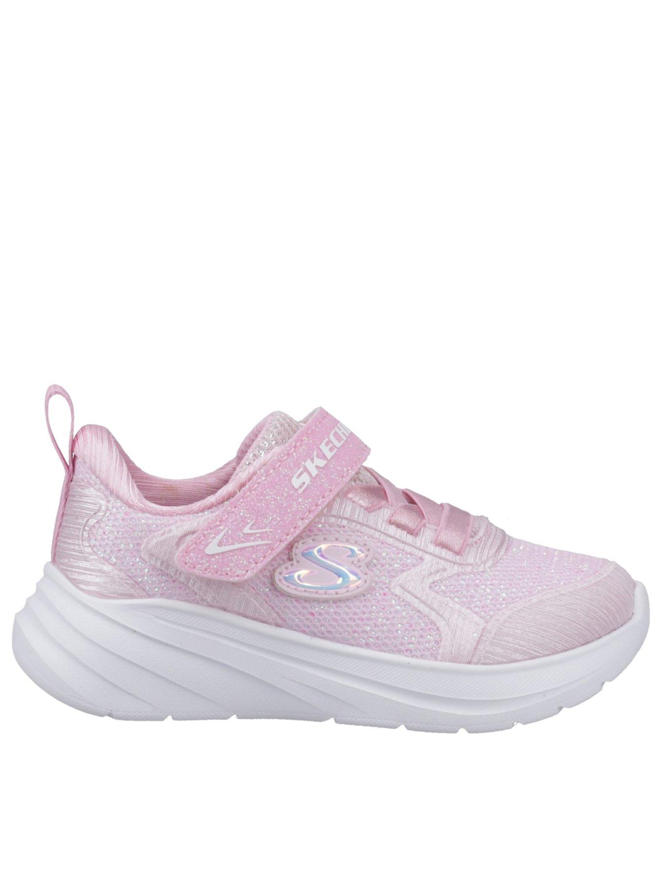 Image 1 of 4 of Skechers Toddler Wave 92 Trainer - Pink