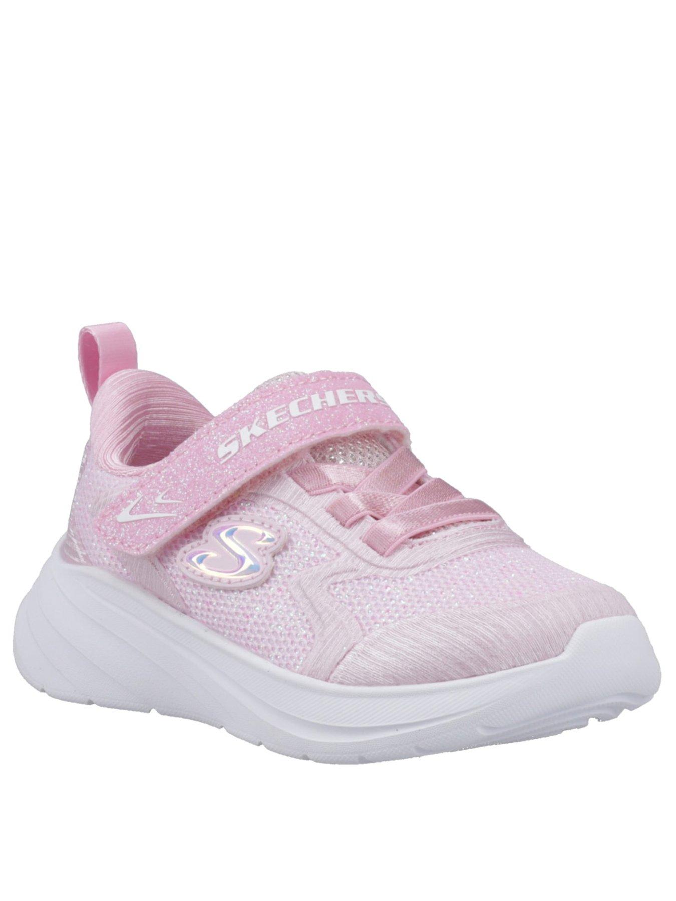 Image 2 of 4 of Skechers Toddler Wave 92 Trainer - Pink