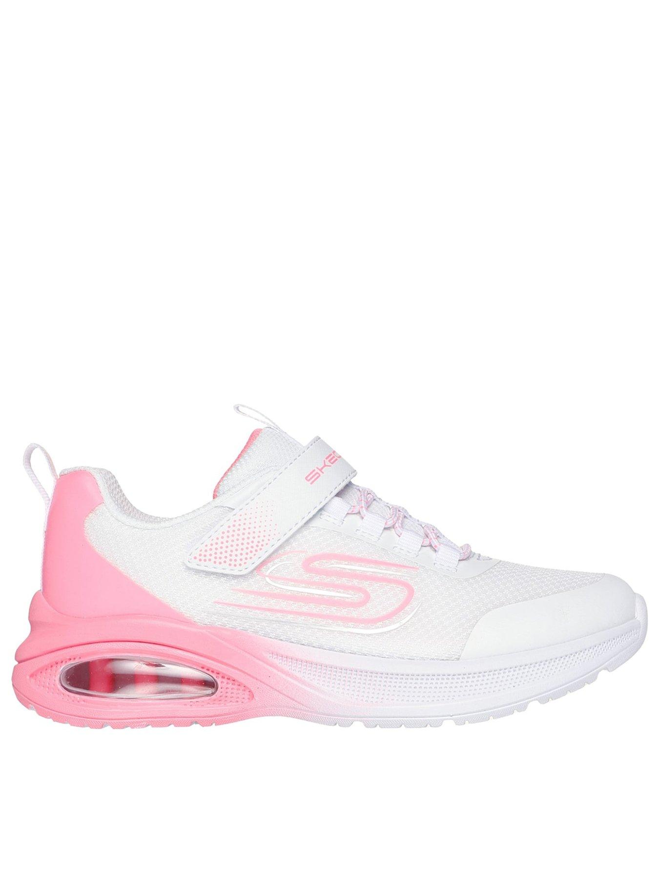 Image 1 of 5 of Skechers Kids Microspec Max Advance Fly 3.0 Trainer - White