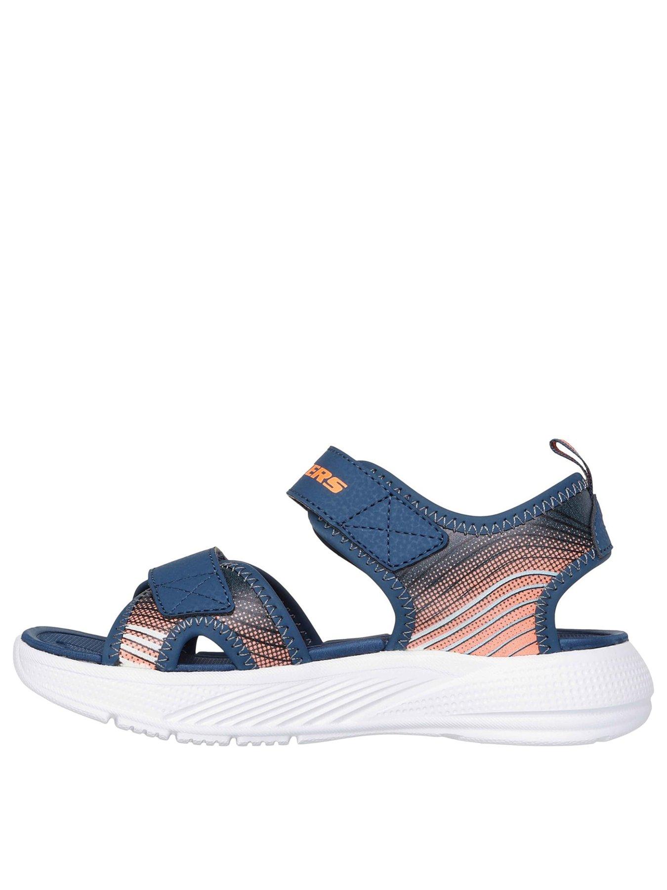 Image 3 of 5 of Skechers Kids Microspec Splash Sandal - Navy