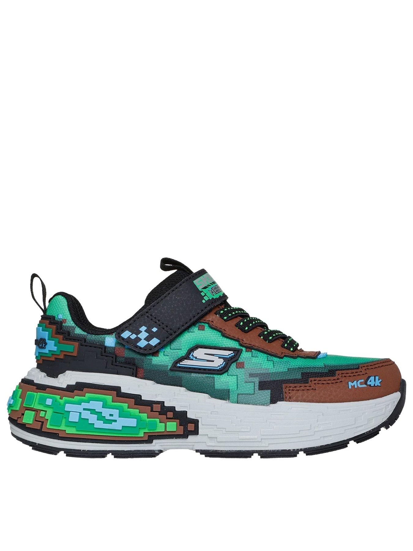 Image 1 of 5 of Skechers Kids Mega-craft 4k Sandal - Blue