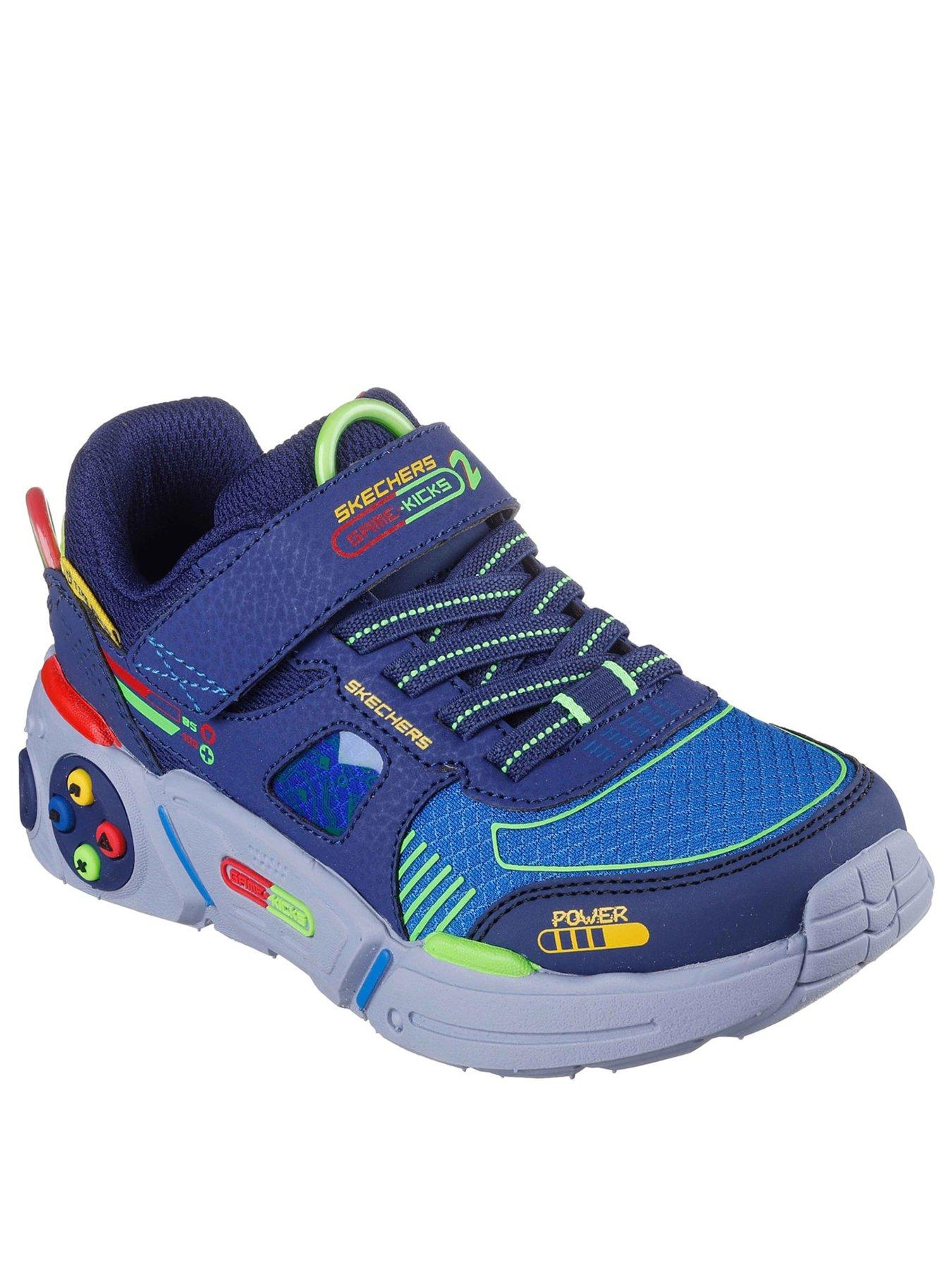 Image 2 of 5 of Skechers Kids Game Kicks: Gametronix 2.0 Trainer - Blue