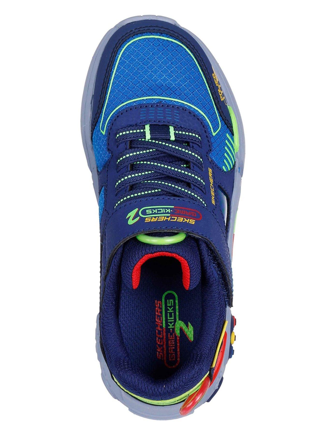 Image 4 of 5 of Skechers Kids Game Kicks: Gametronix 2.0 Trainer - Blue