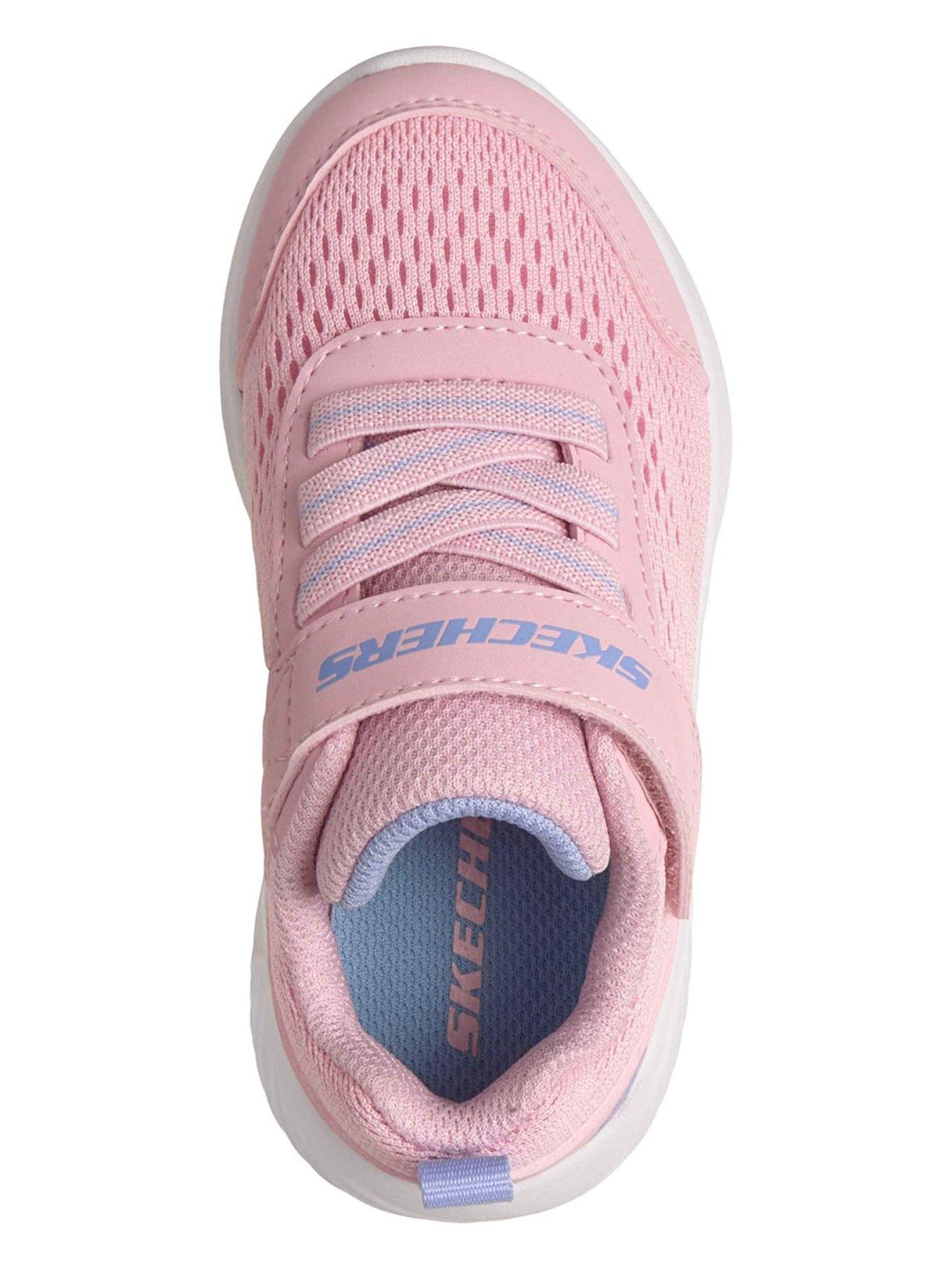skechers-toddler-bounder-trainer-light-pinkoutfit