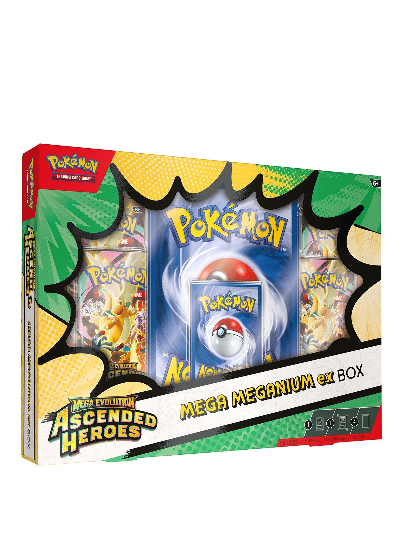 Image 1 of 1 of Pokemon Pokemon TCG: Mega Evolution Ascended Heroes - Mega Meganium ex Box