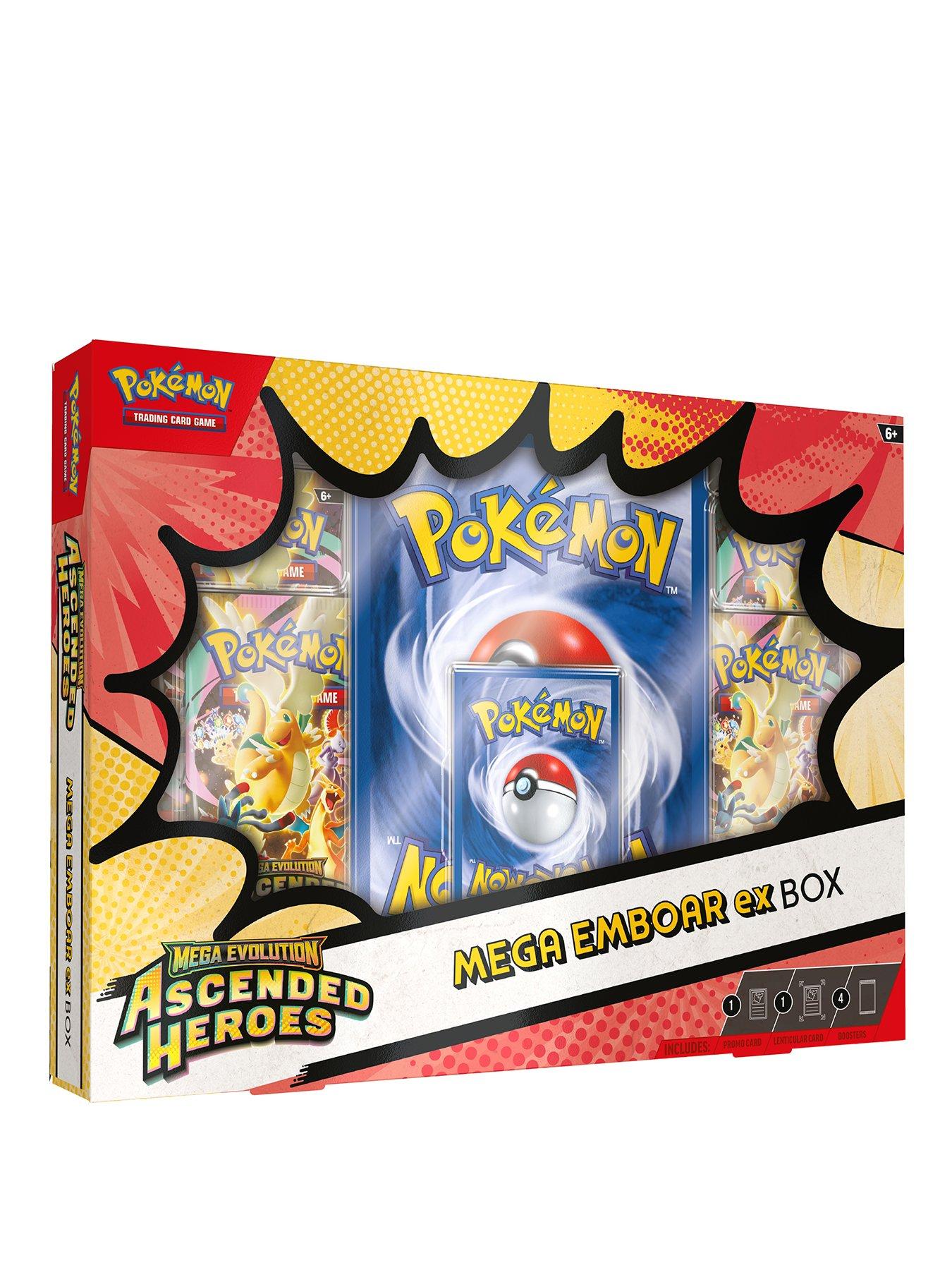 Image 1 of 1 of Pokemon Pokemon TCG: Mega Evolution Ascended Heroes - Mega Emboar ex Box