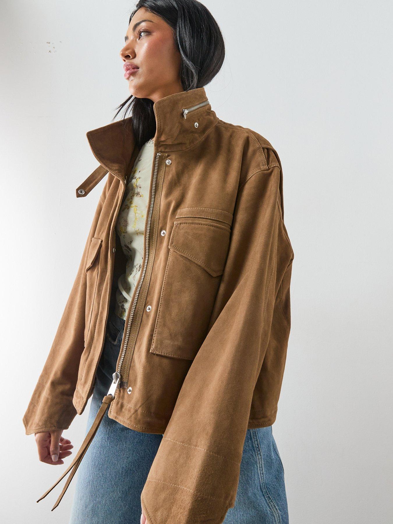 AllSaints Clay Suede Jacket
