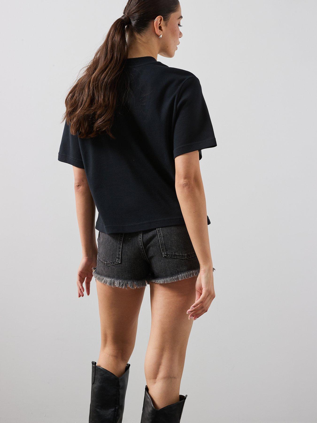 Image 2 of 6 of AllSaints Sofia Lisa T-Shirt - Black