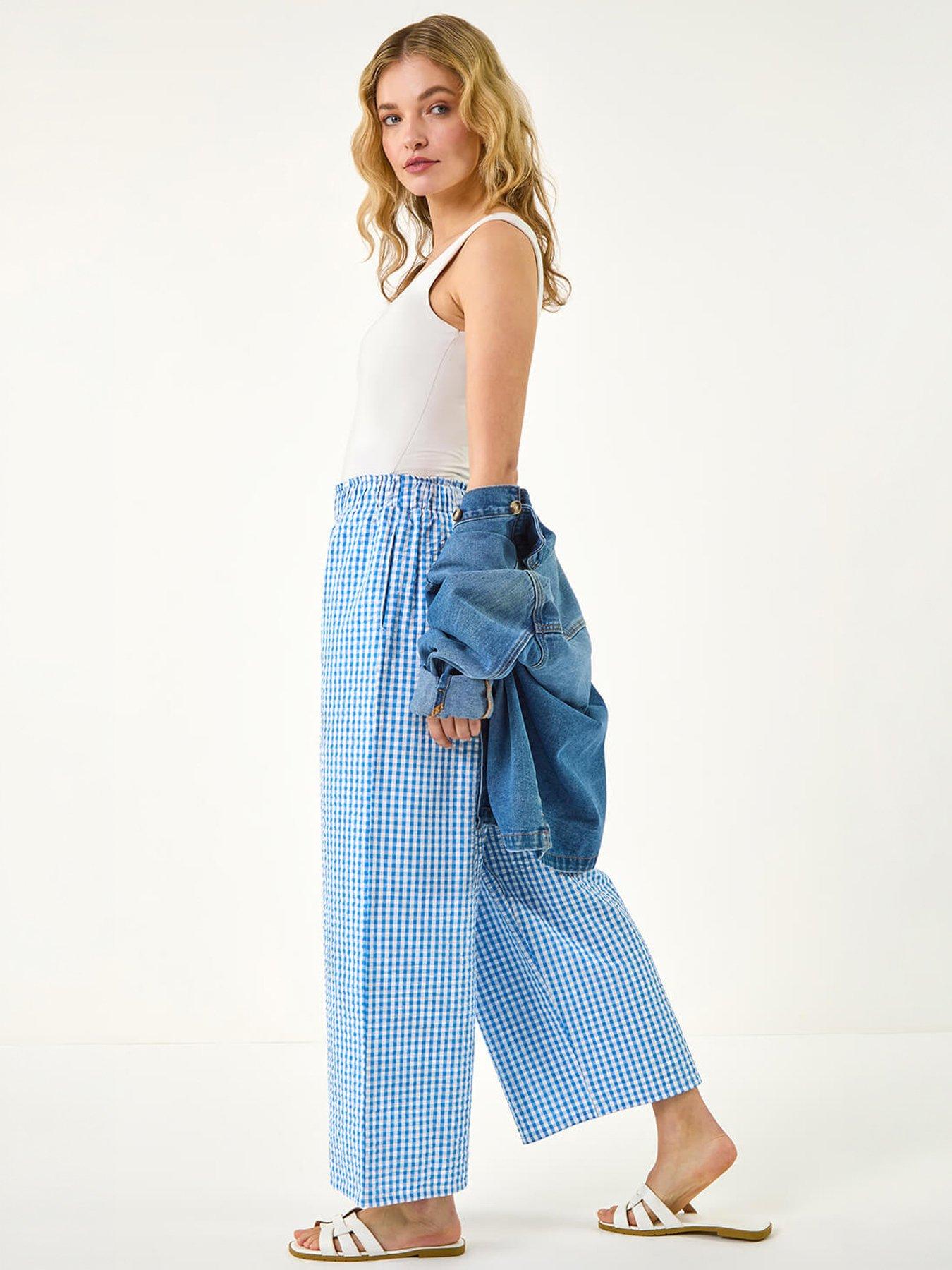 roman-dusk-gingham-culottesstillFront