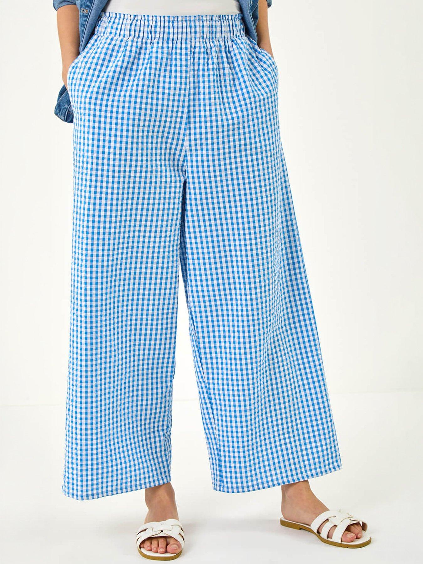 roman-dusk-gingham-culottesoutfit