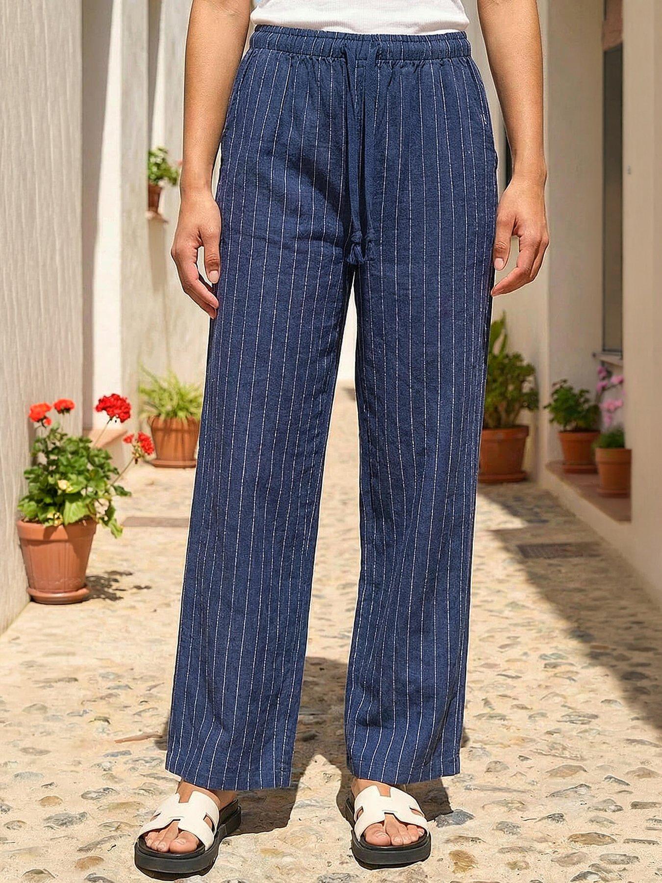 roman-stripe-linen-blend-trouseroutfit