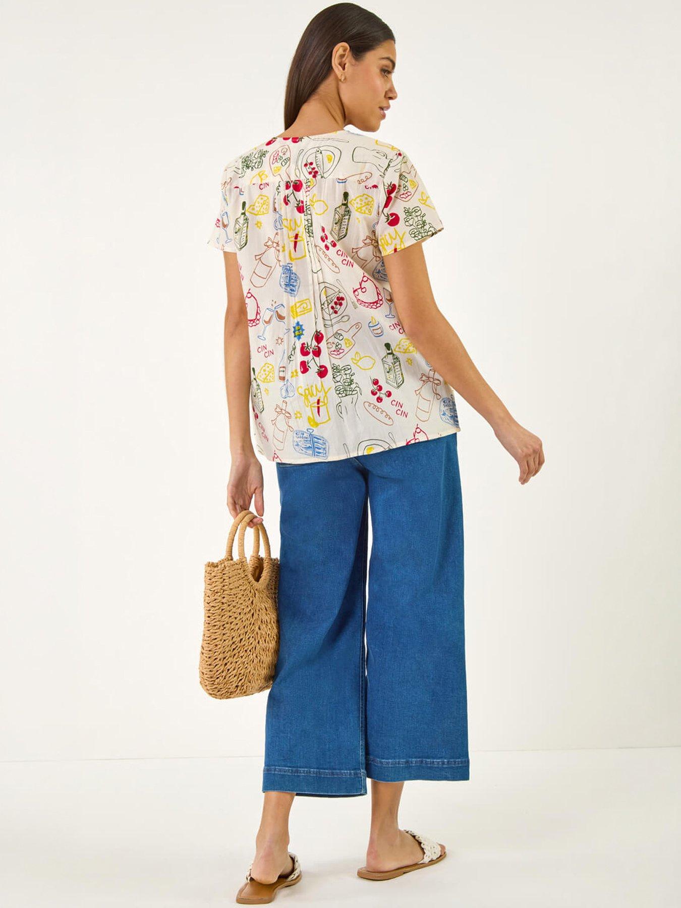 Image 4 of 5 of Roman Holiday Pleated Top
