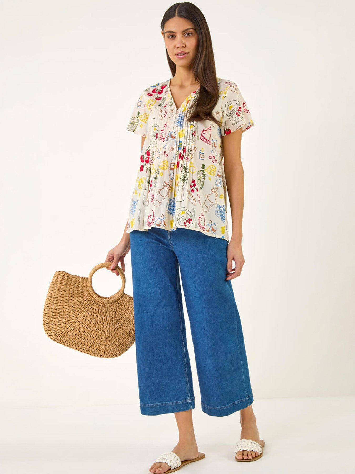 Image 5 of 5 of Roman Holiday Pleated Top