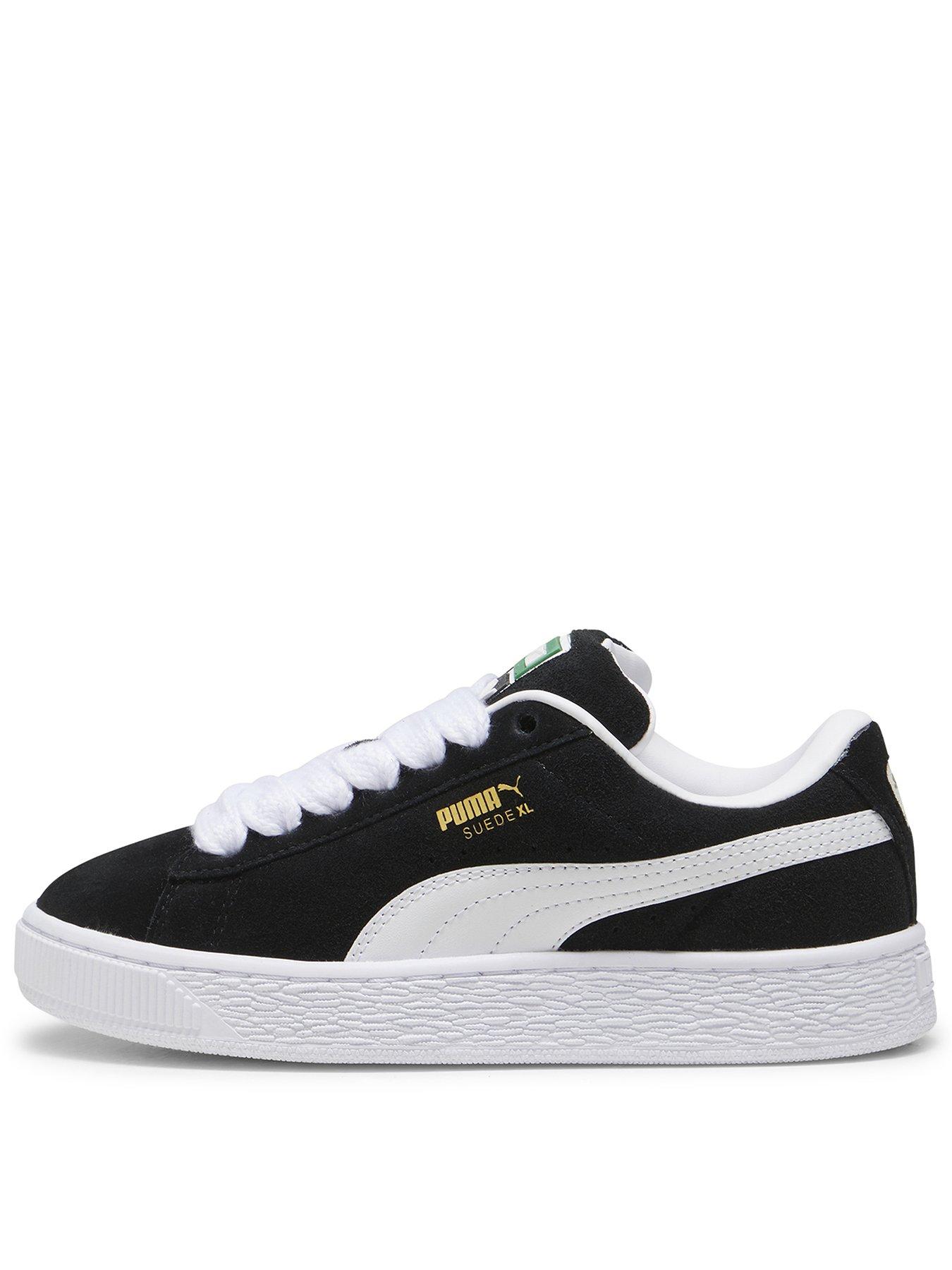 puma-juniors-suede-xl-jr-trainers-blackfront