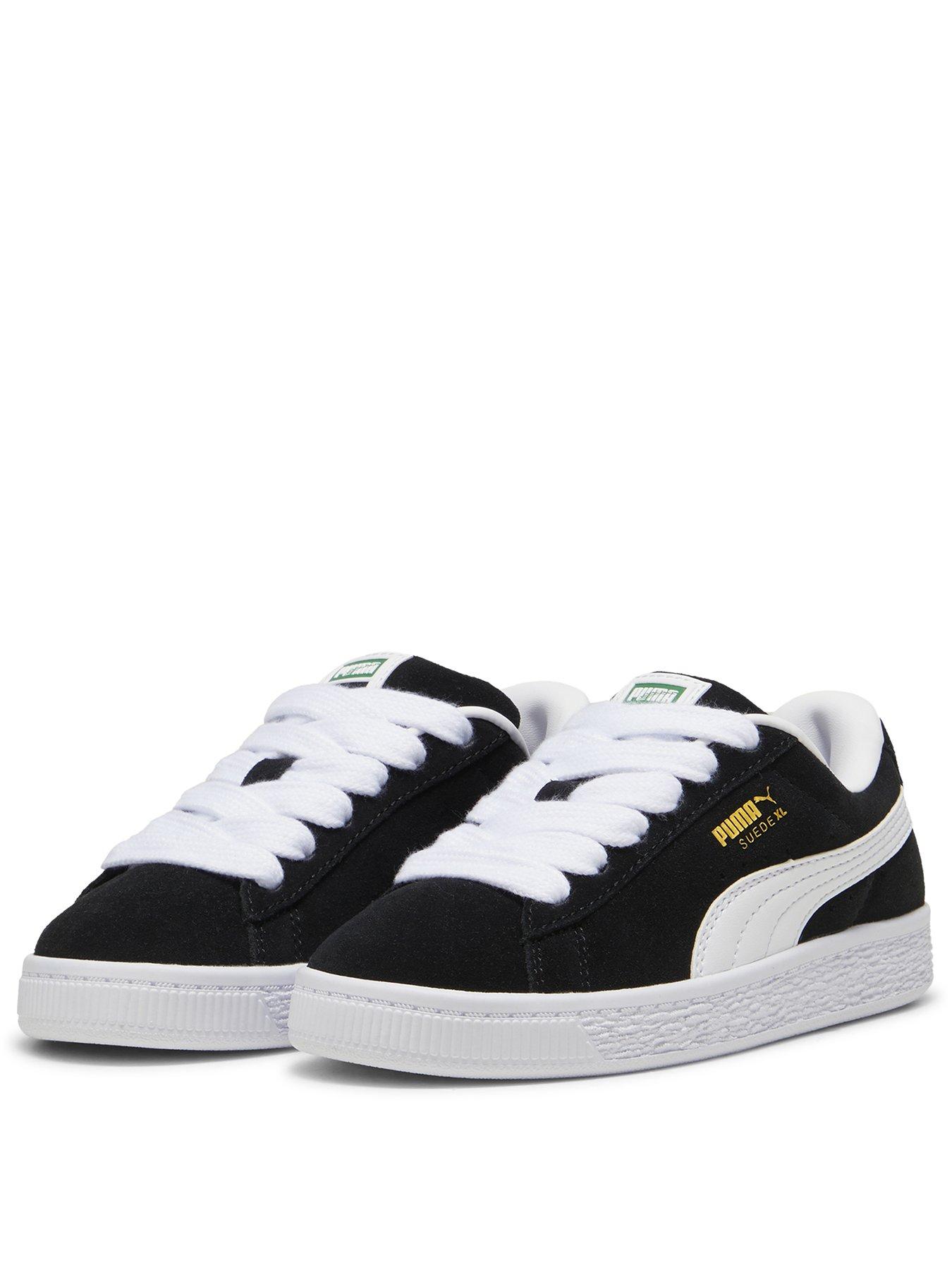 puma-kids-suede-xl-ps-trainers-blackstillFront