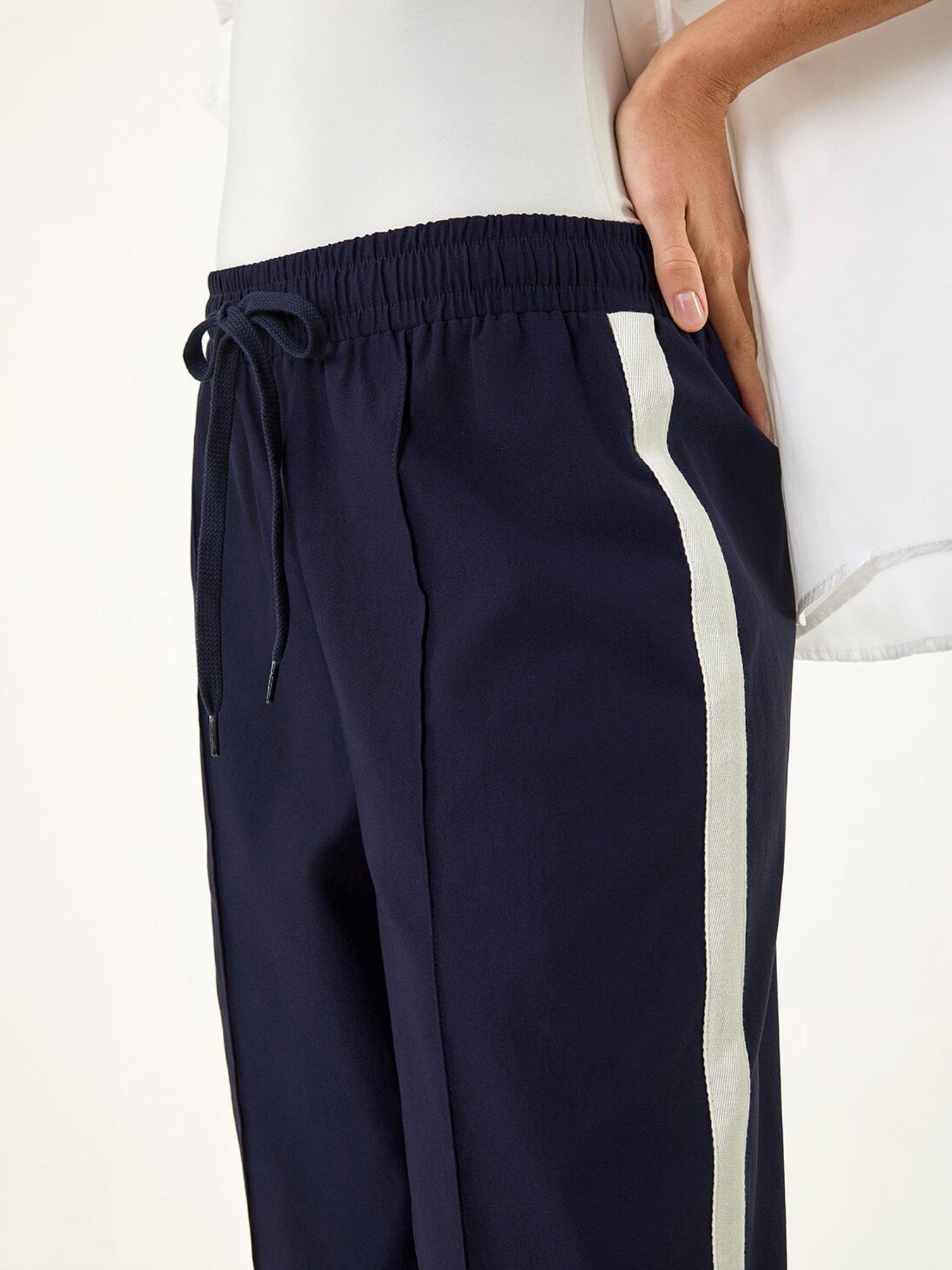 roman-tie-waist-bengaline-side-stripe-trouserstillFront
