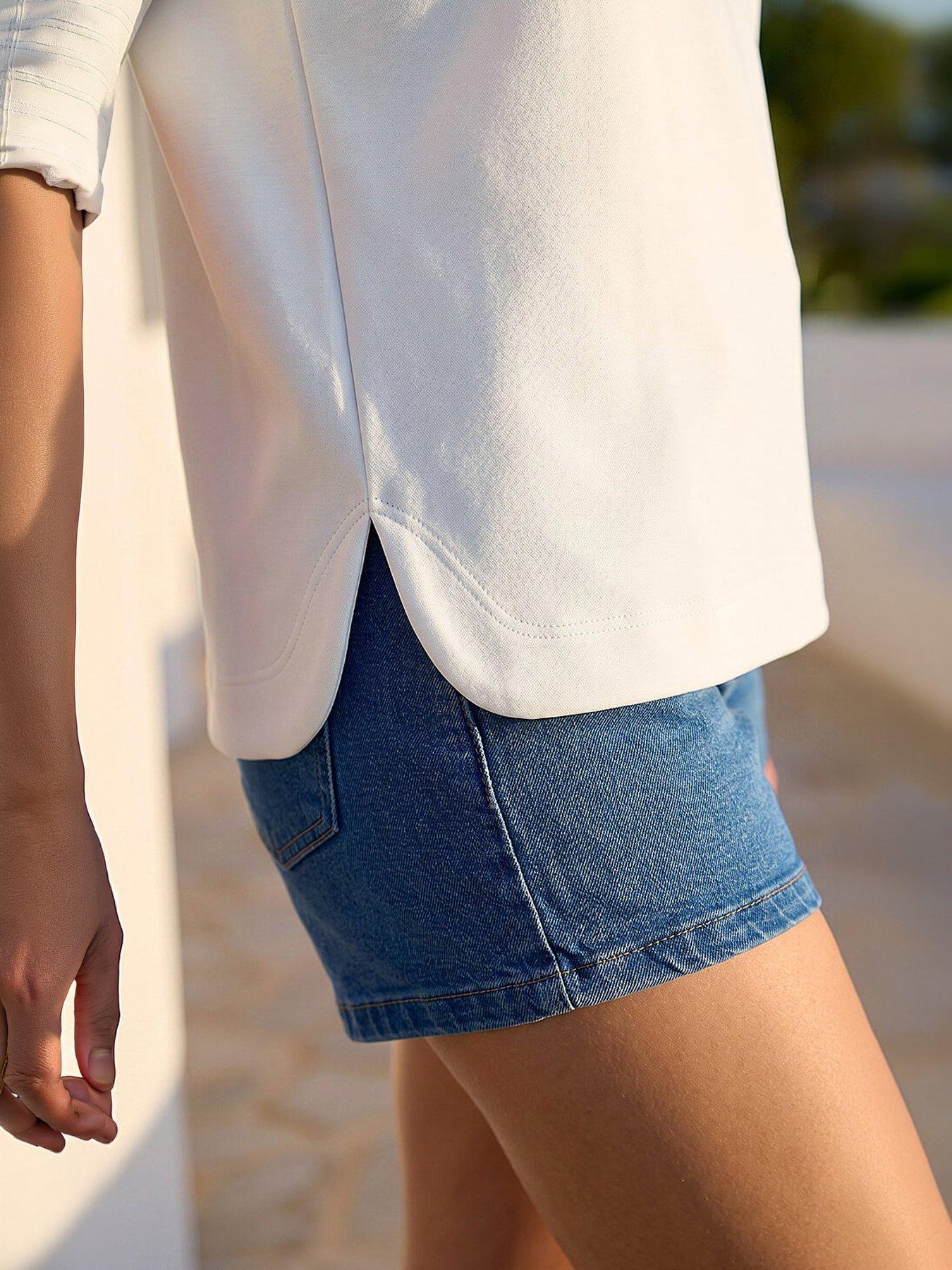 Image 2 of 5 of Roman Dusk Soft Stretch T-shirt