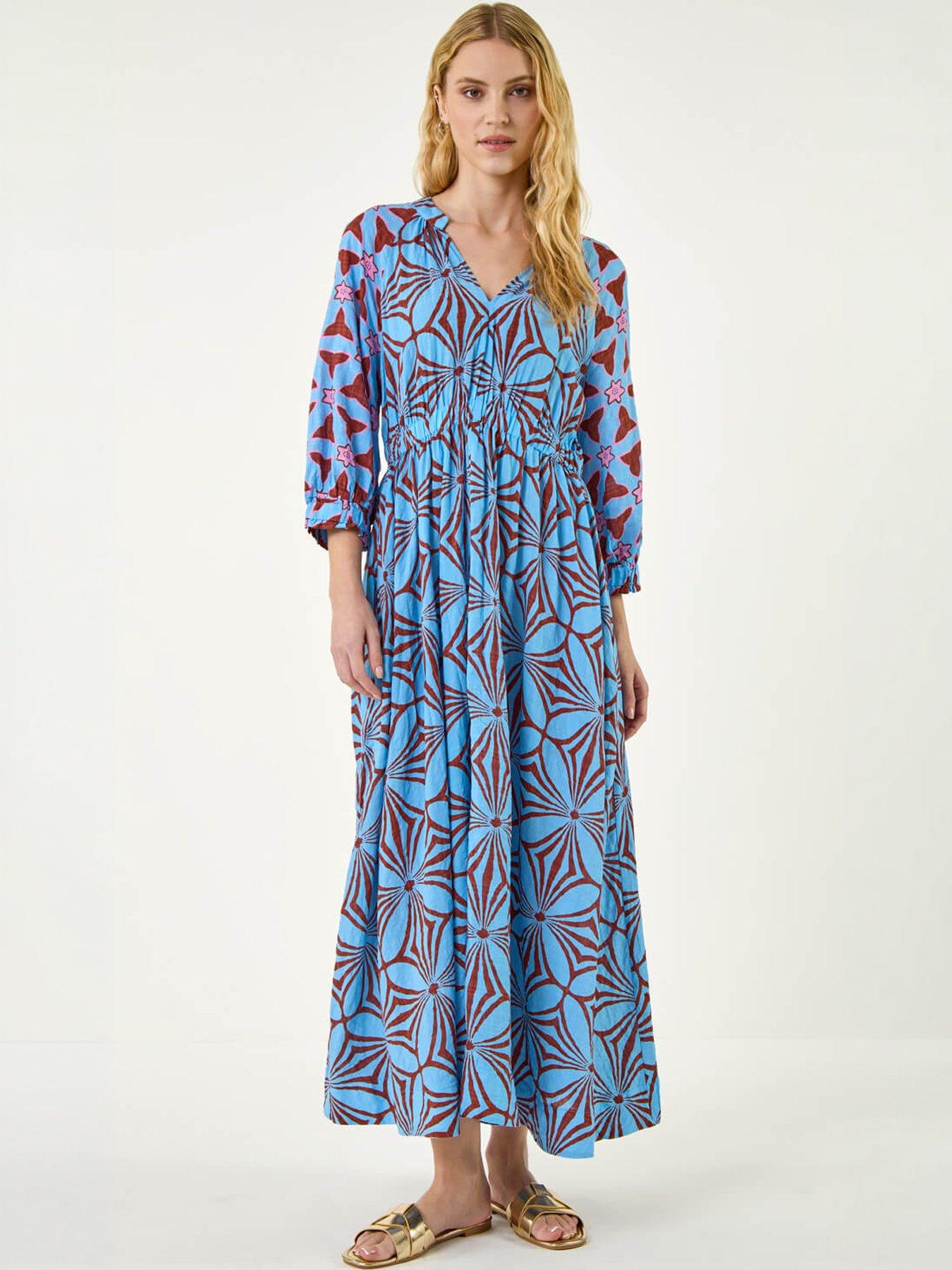 roman-abstract-print-v-neck-maxi-dressdetail