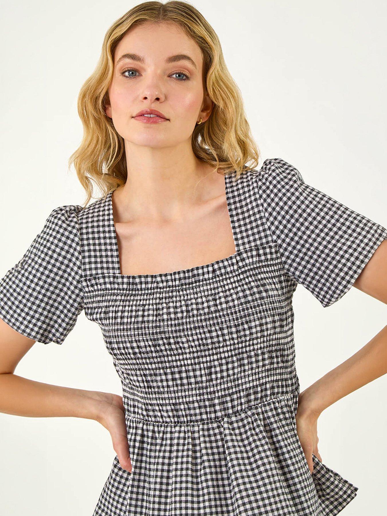 roman-dusk-gingham-shirred-peplum-topback