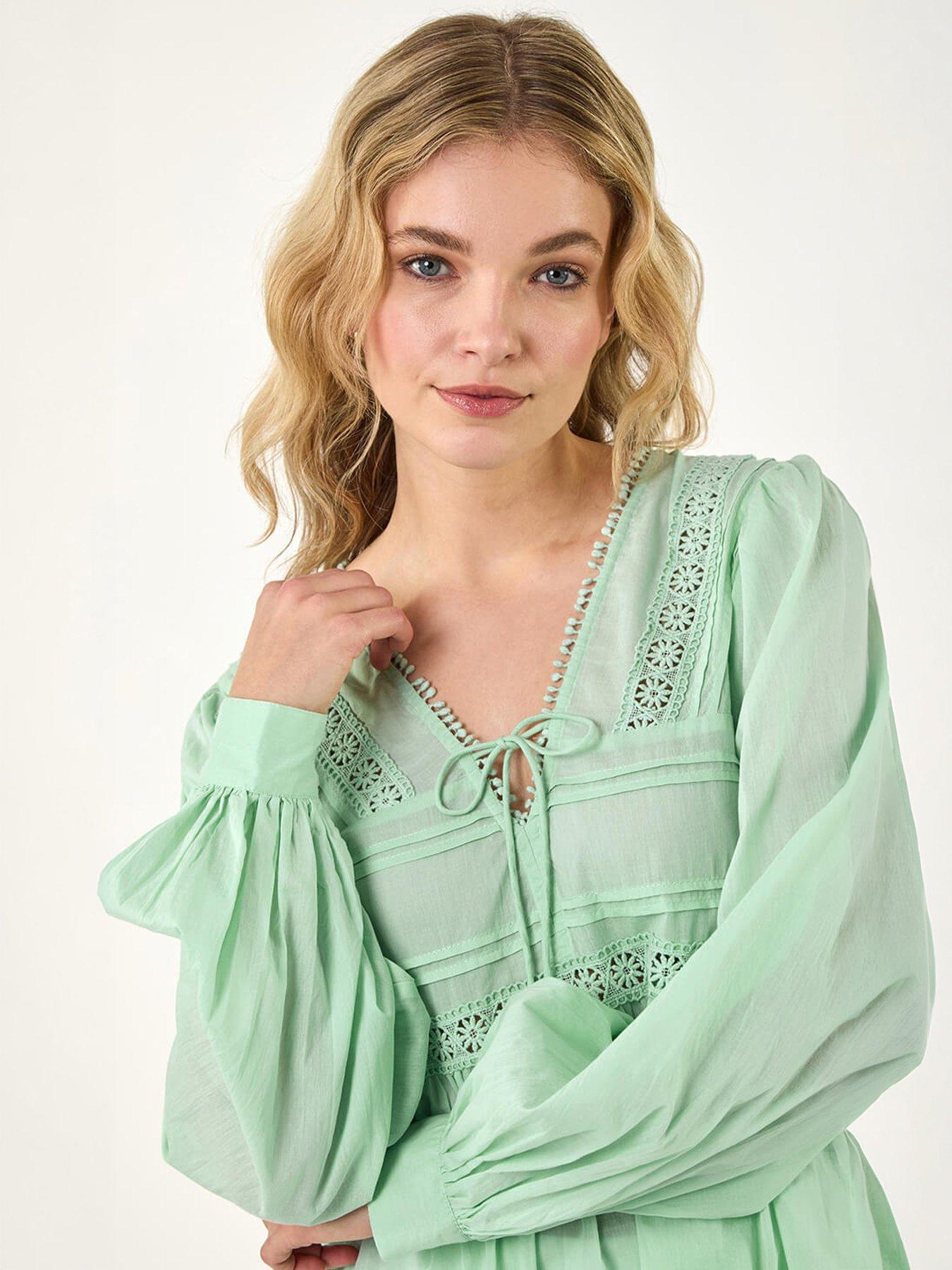 roman-dusk-cotton-lace-pintuck-topstillFront