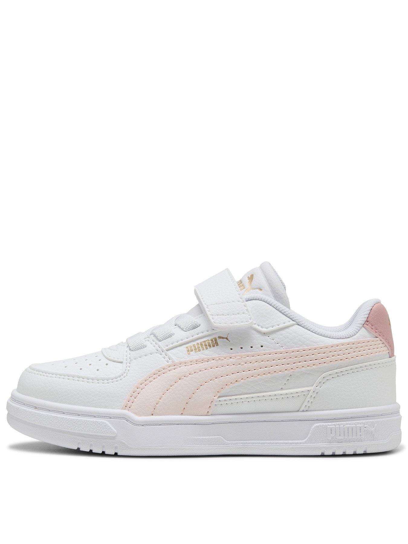 Image 1 of 6 of Puma Kids Caven III Ac Ps - White