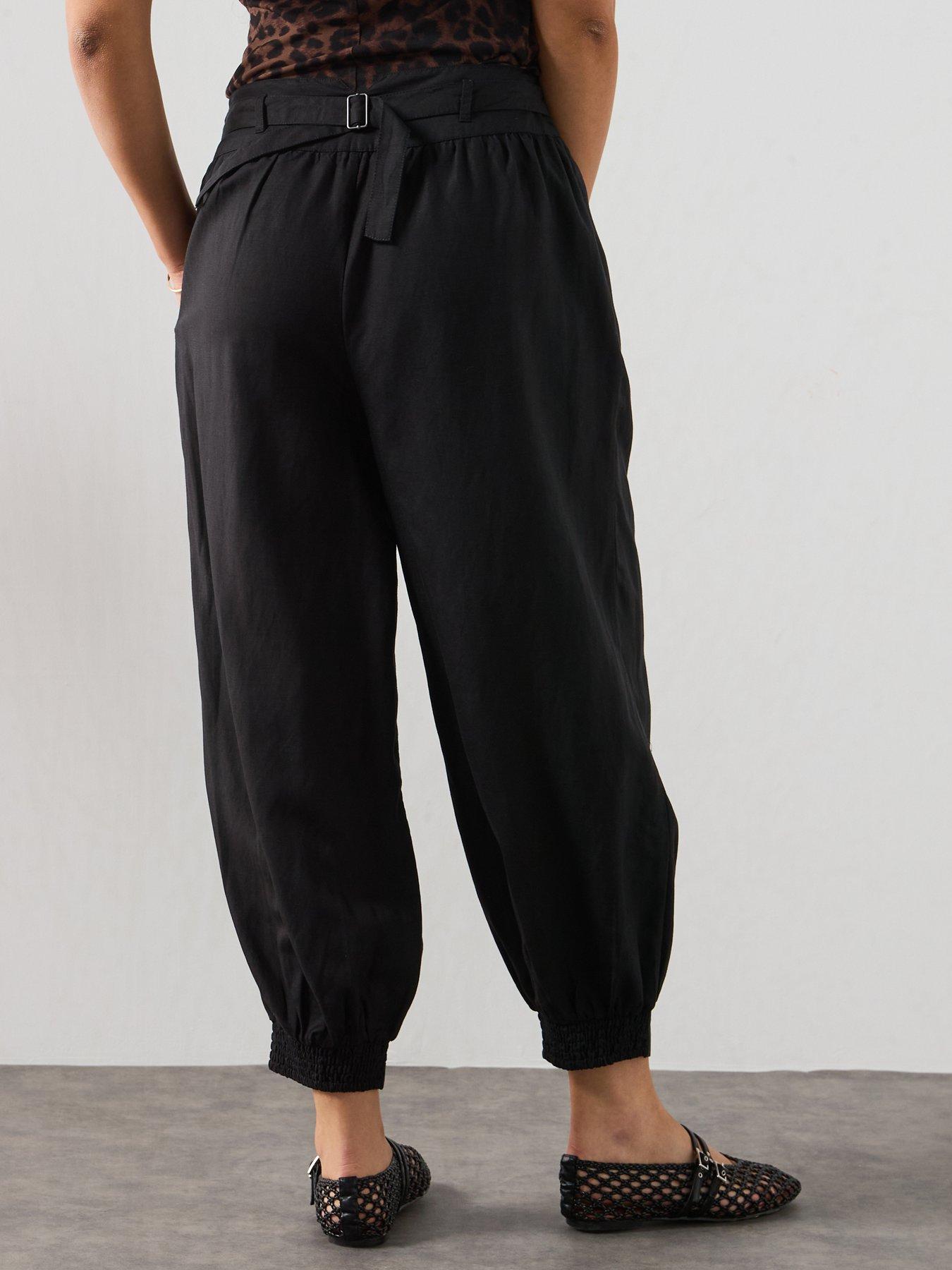 Image 2 of 6 of AllSaints Harrie Trouser - Black