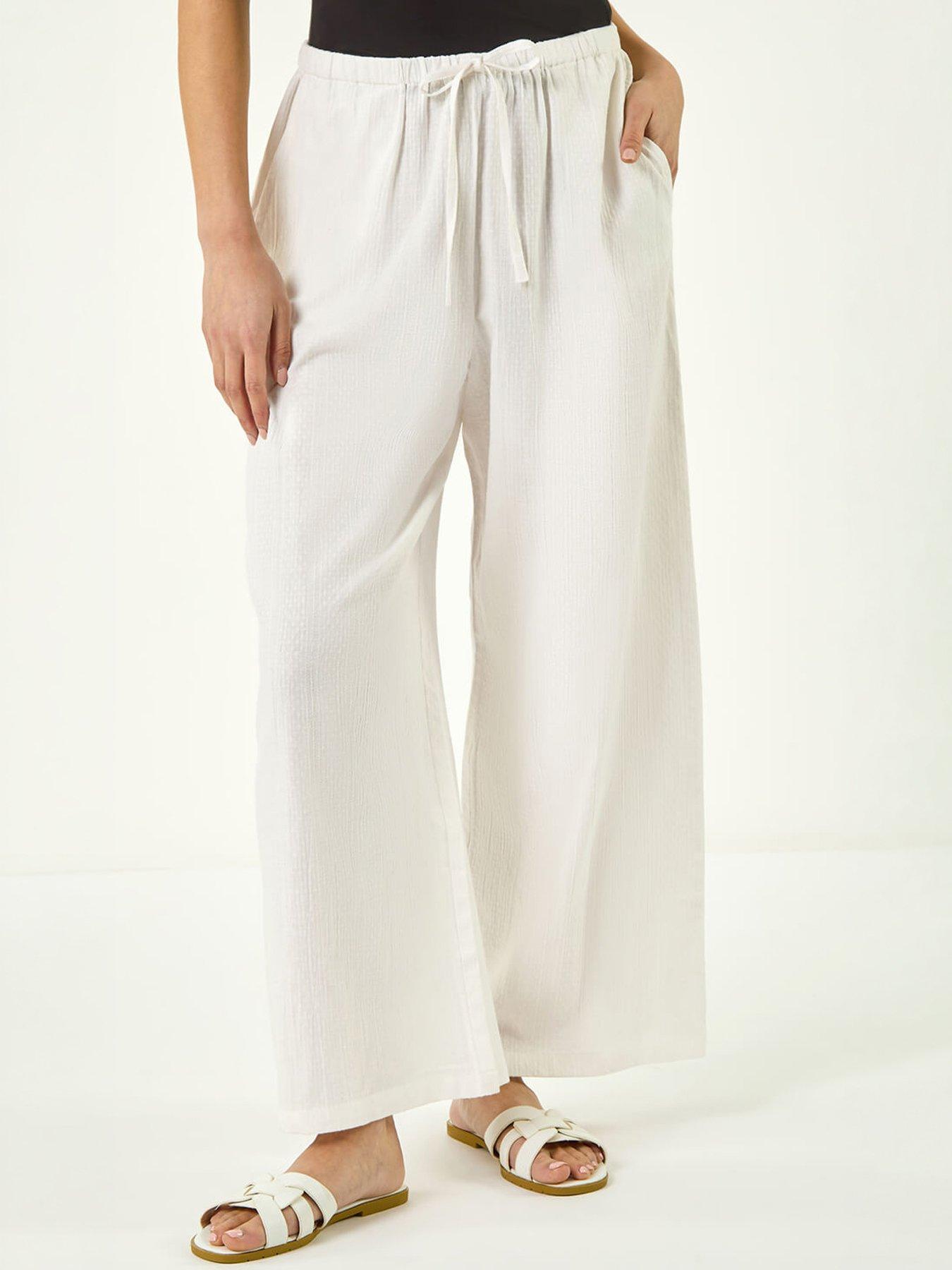 Image 3 of 5 of Roman Petite Textured Pocket Trouser