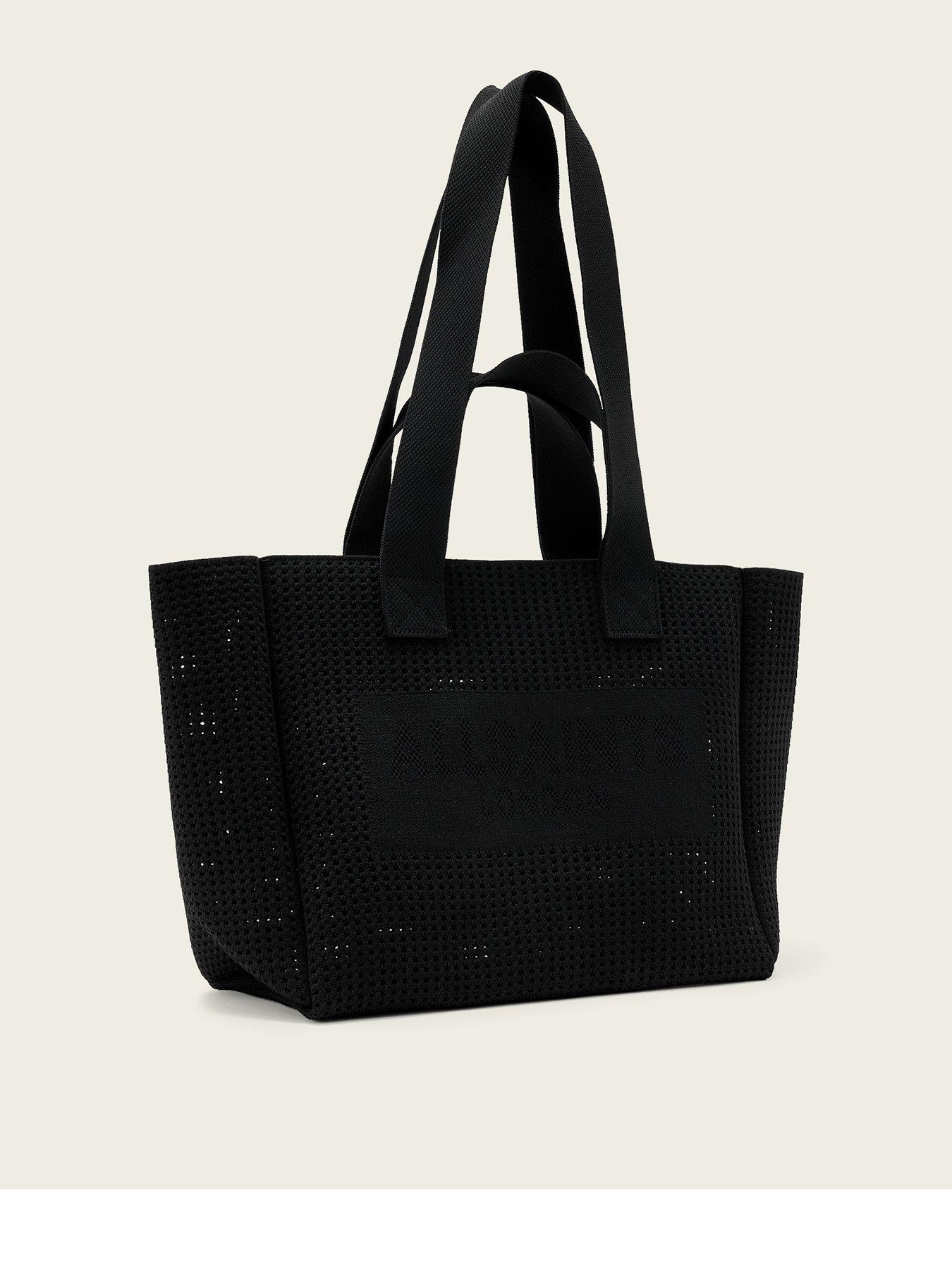 allsaints-izzy-mesh-medium-tote-bag-blackfront