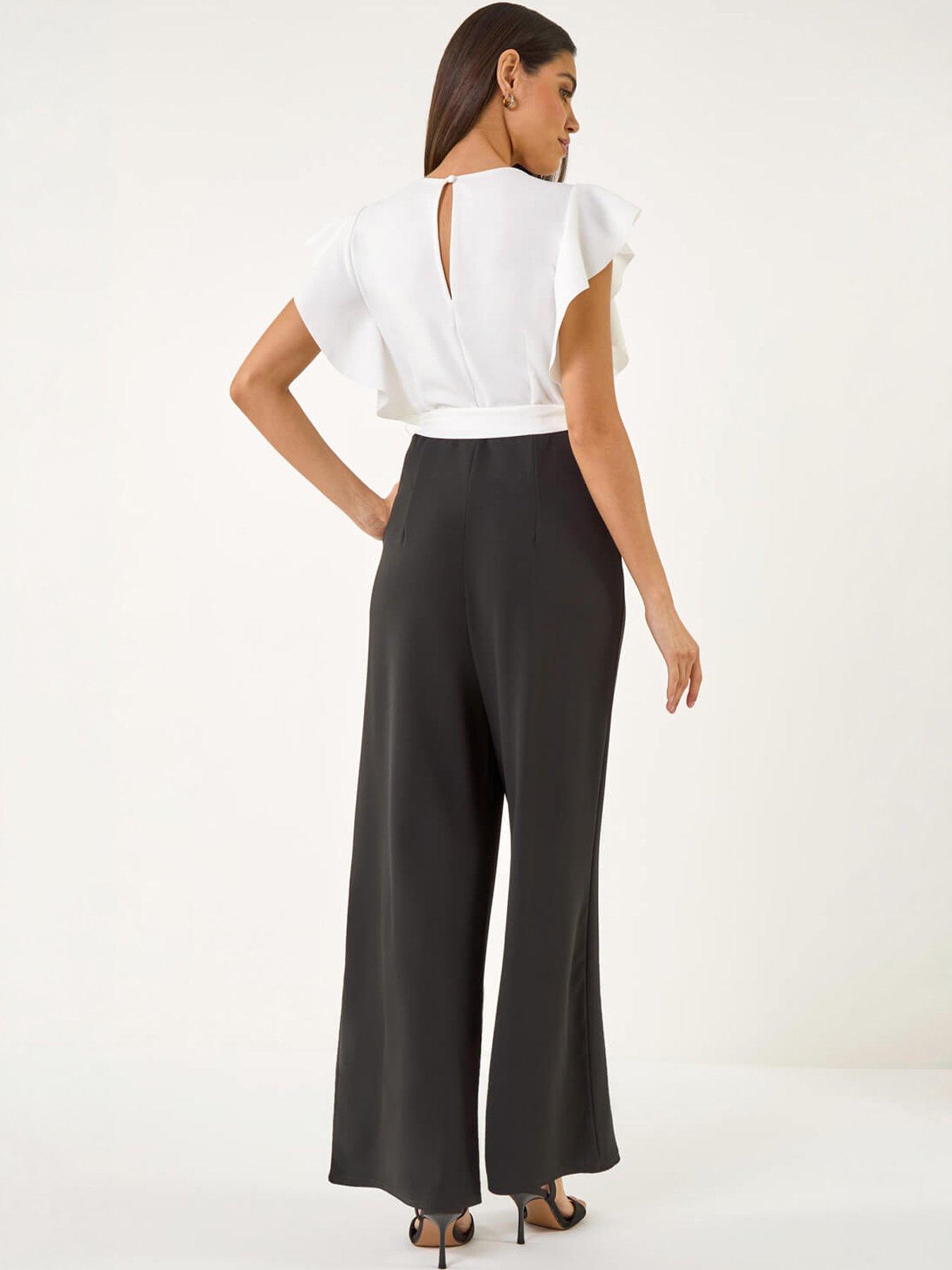 roman-colour-block-v-neck-jumpsuitoutfit