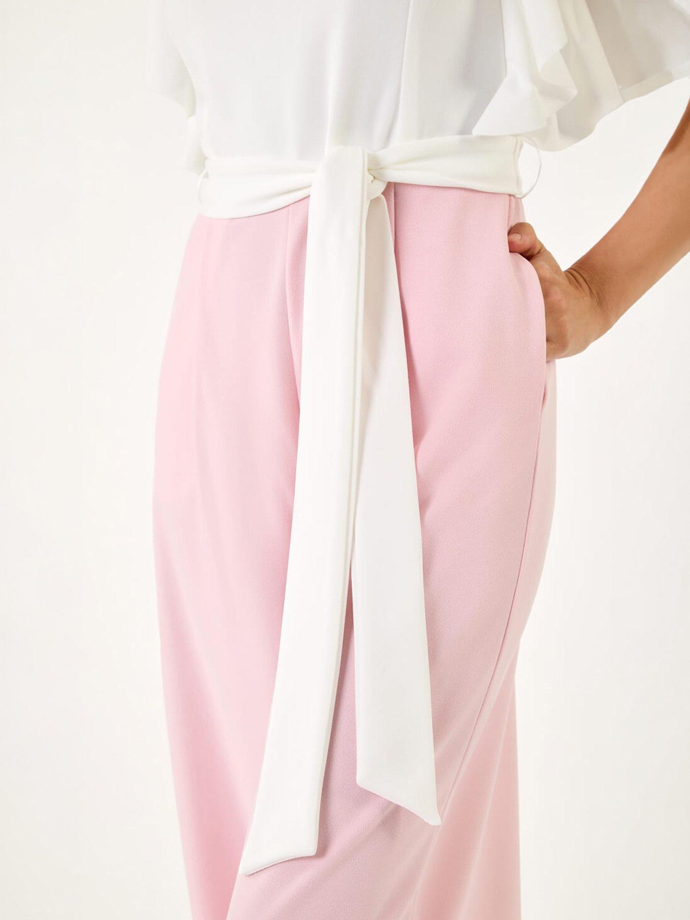 roman-colour-block-v-neck-jumpsuitstillFront