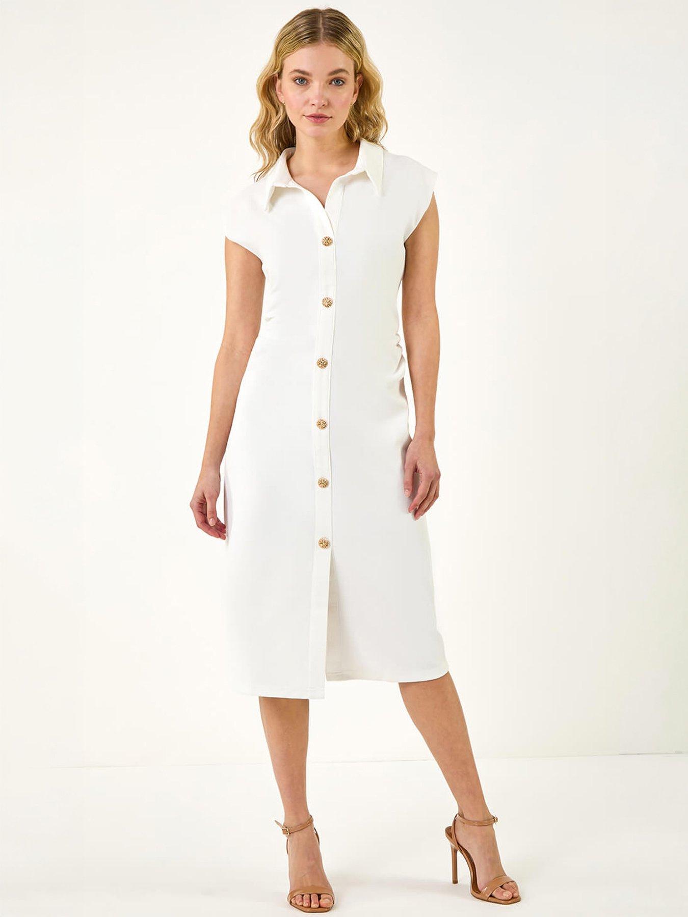 roman-dusk-collared-ribbed-midi-dressdetail