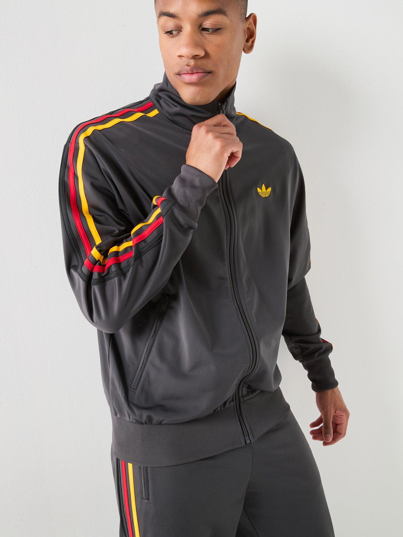 adidas Originals Mens Firebird Tracksuit Top - Black