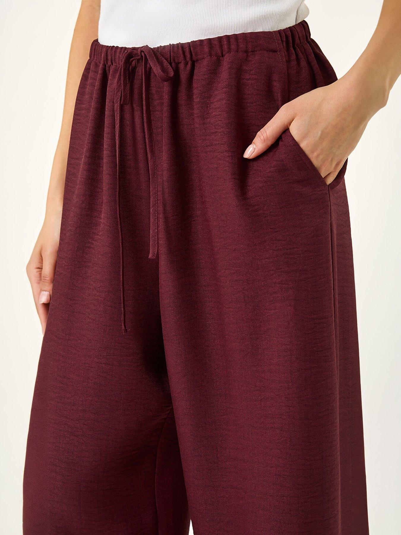 Image 2 of 5 of Roman Petite Pull On Woven Trouser