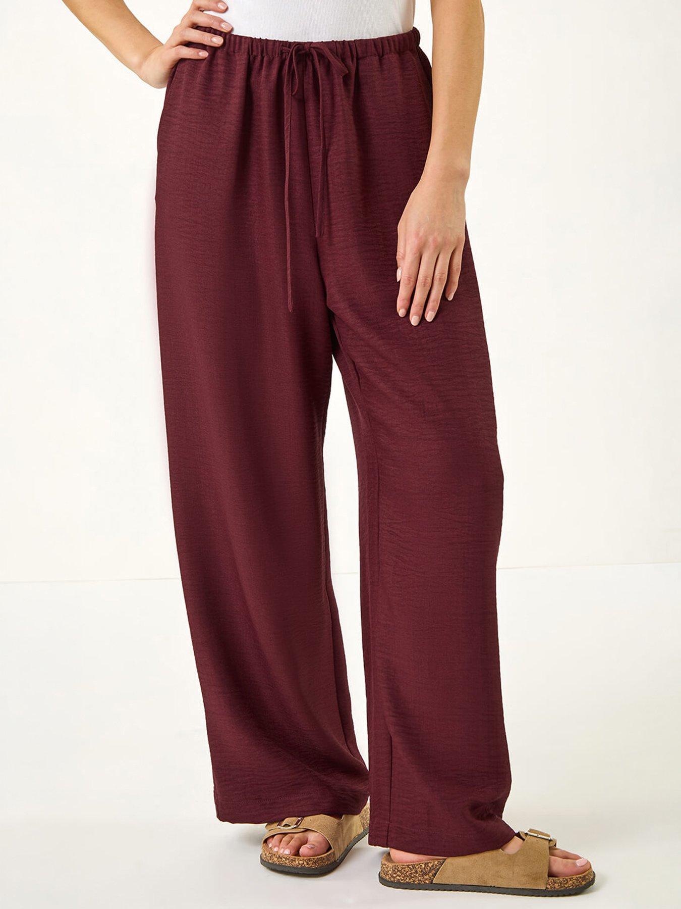 Image 3 of 5 of Roman Petite Pull On Woven Trouser