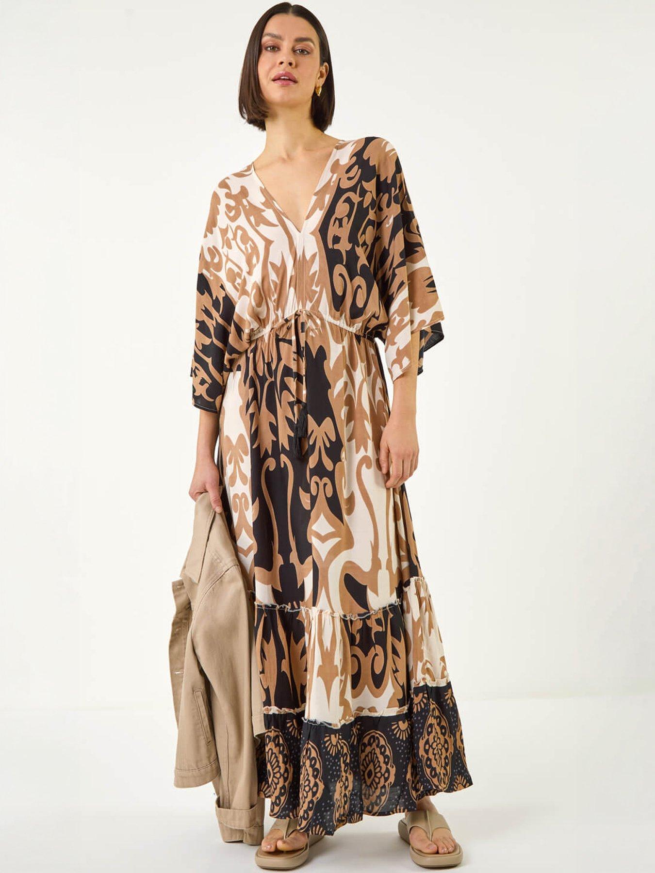 roman-boho-border-print-maxi-dressdetail