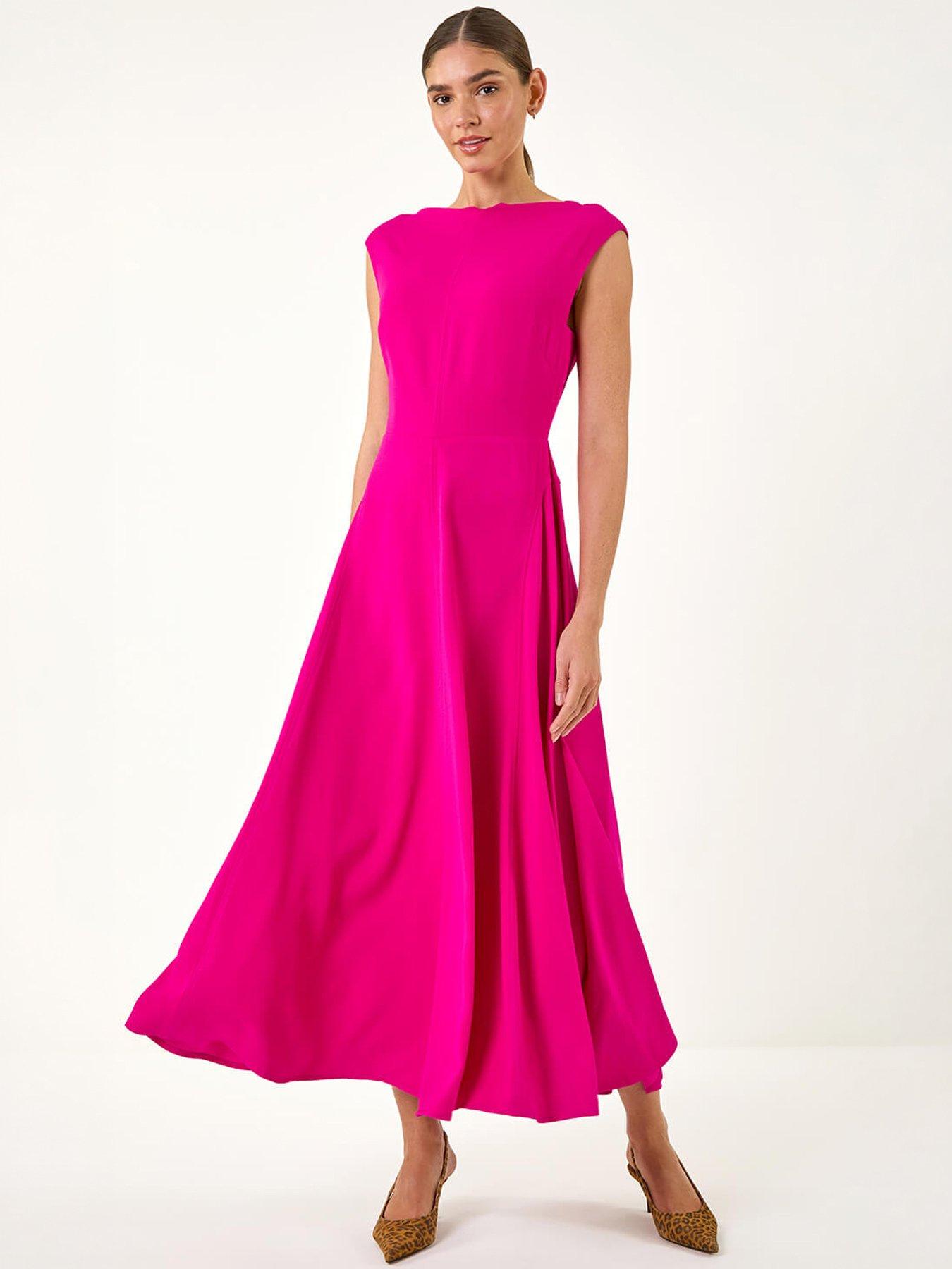 Image 5 of 5 of Roman Fit &amp; Flare Midi Dress