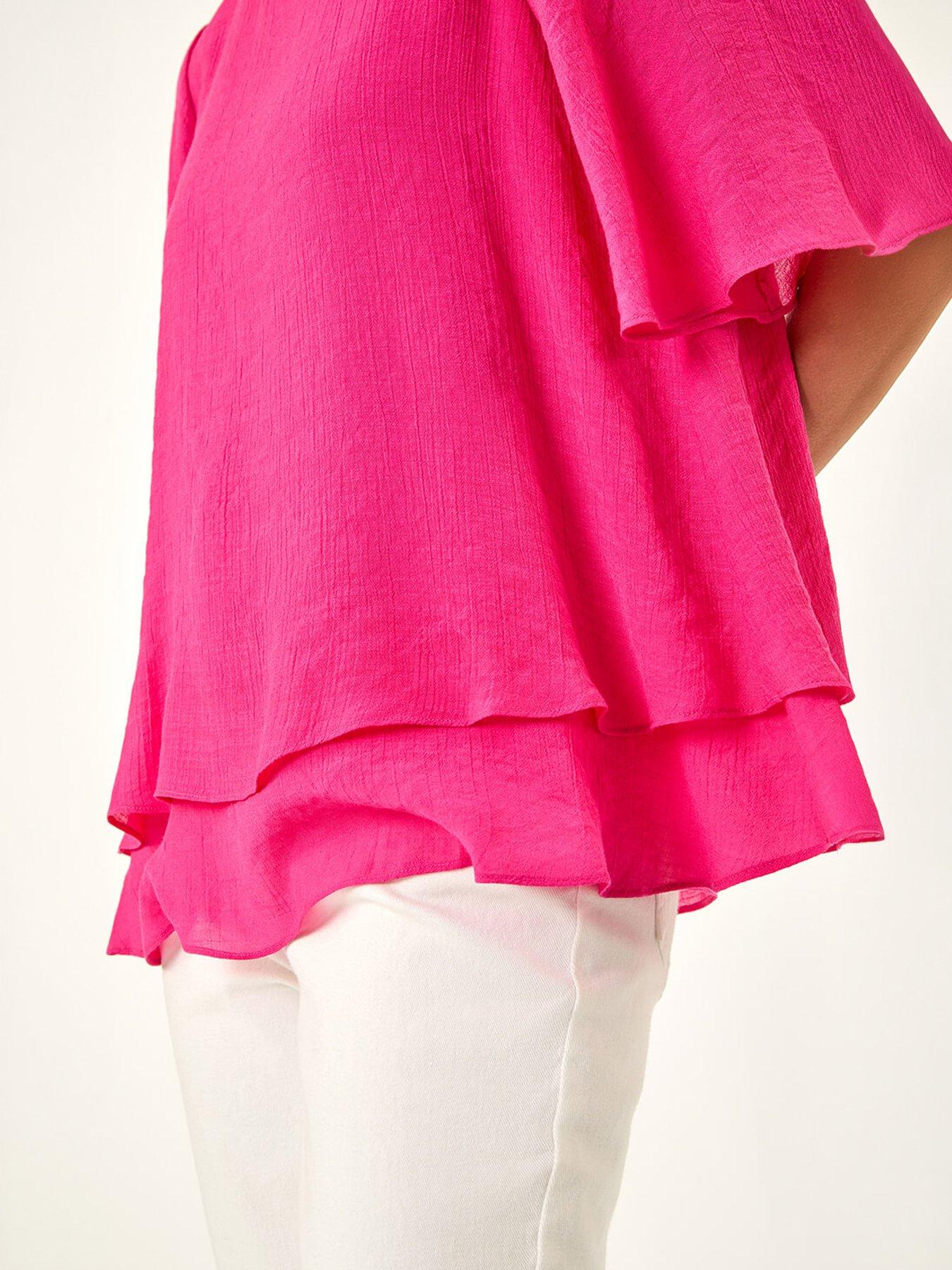 Image 2 of 5 of Roman Double Layered Tunic Top
