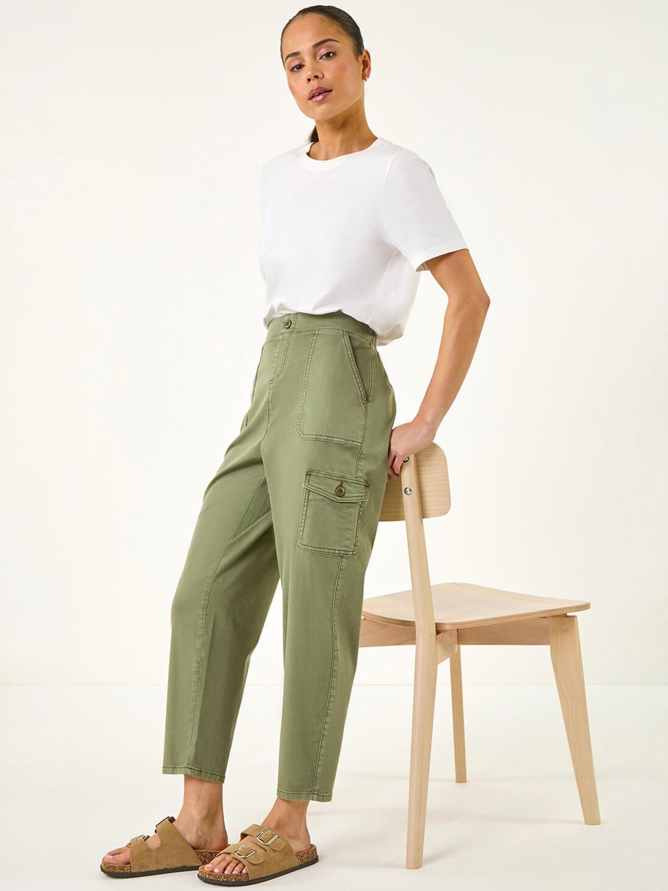 roman-petite-cotton-cargo-stretch-trousersfront