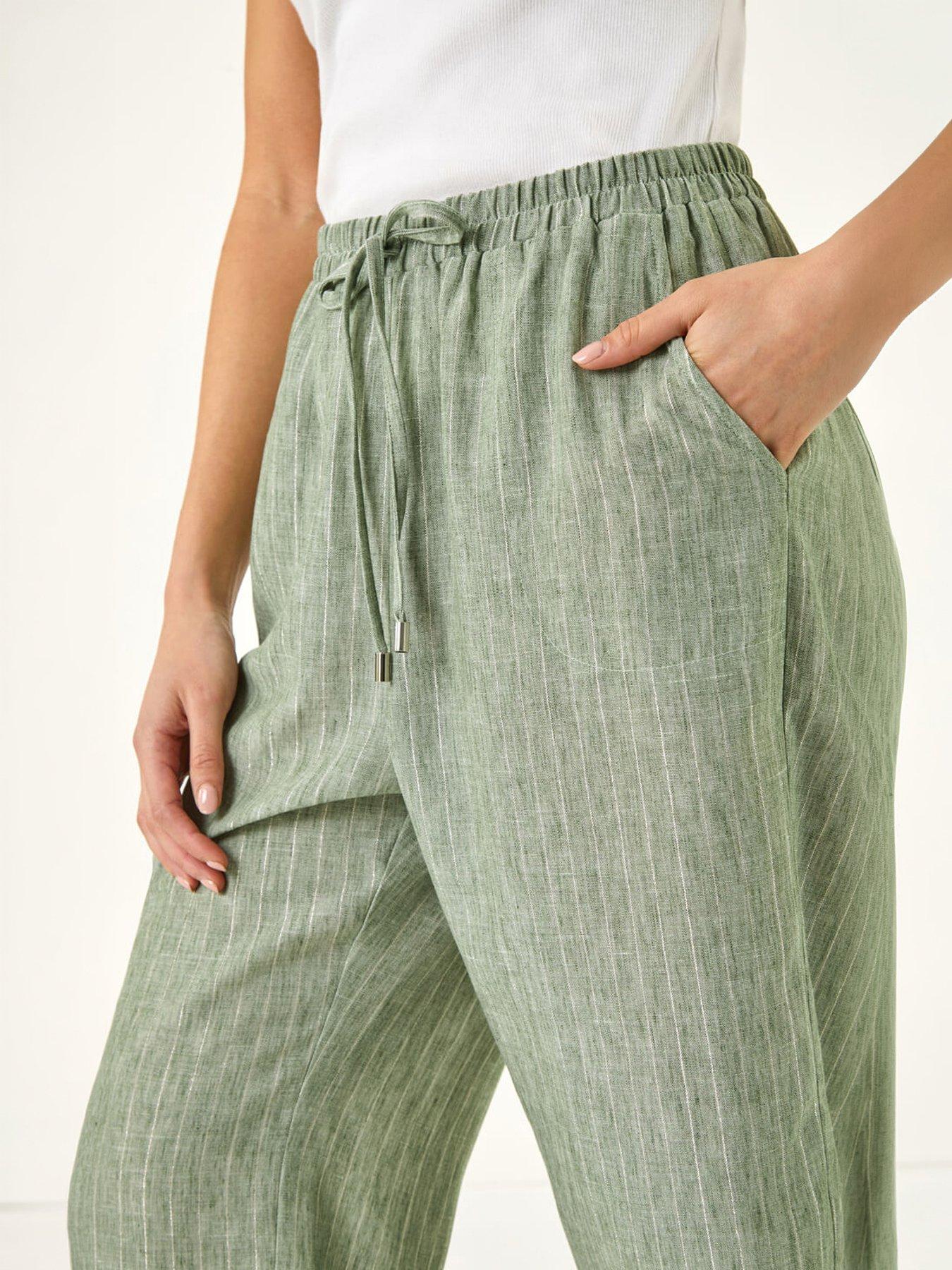 roman-petite-metallic-stripe-cropped-trouserstillFront