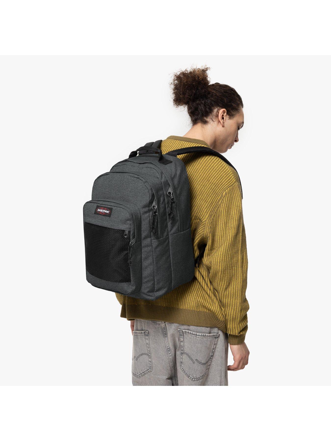 Image 6 of 7 of Eastpak STUDY BUDDY Black Denim Backpack