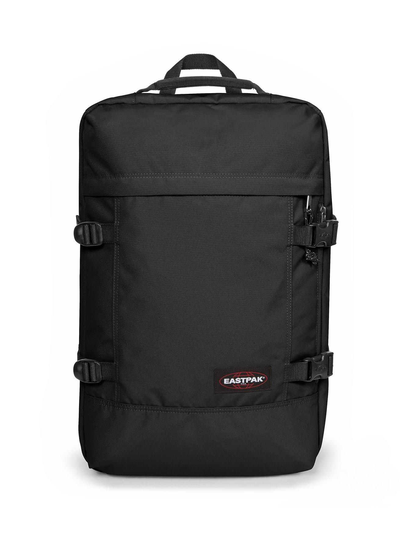 Image 1 of 7 of Eastpak TRAVELPACK Black Backpack