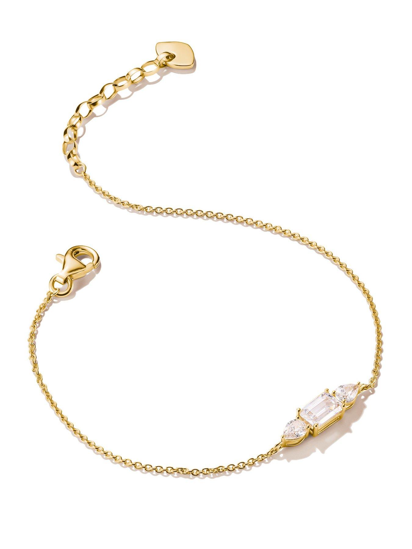 thomas-sabo-bold-elegance-bracelet-with-sparkling-zirconia-gold-platedstillFront