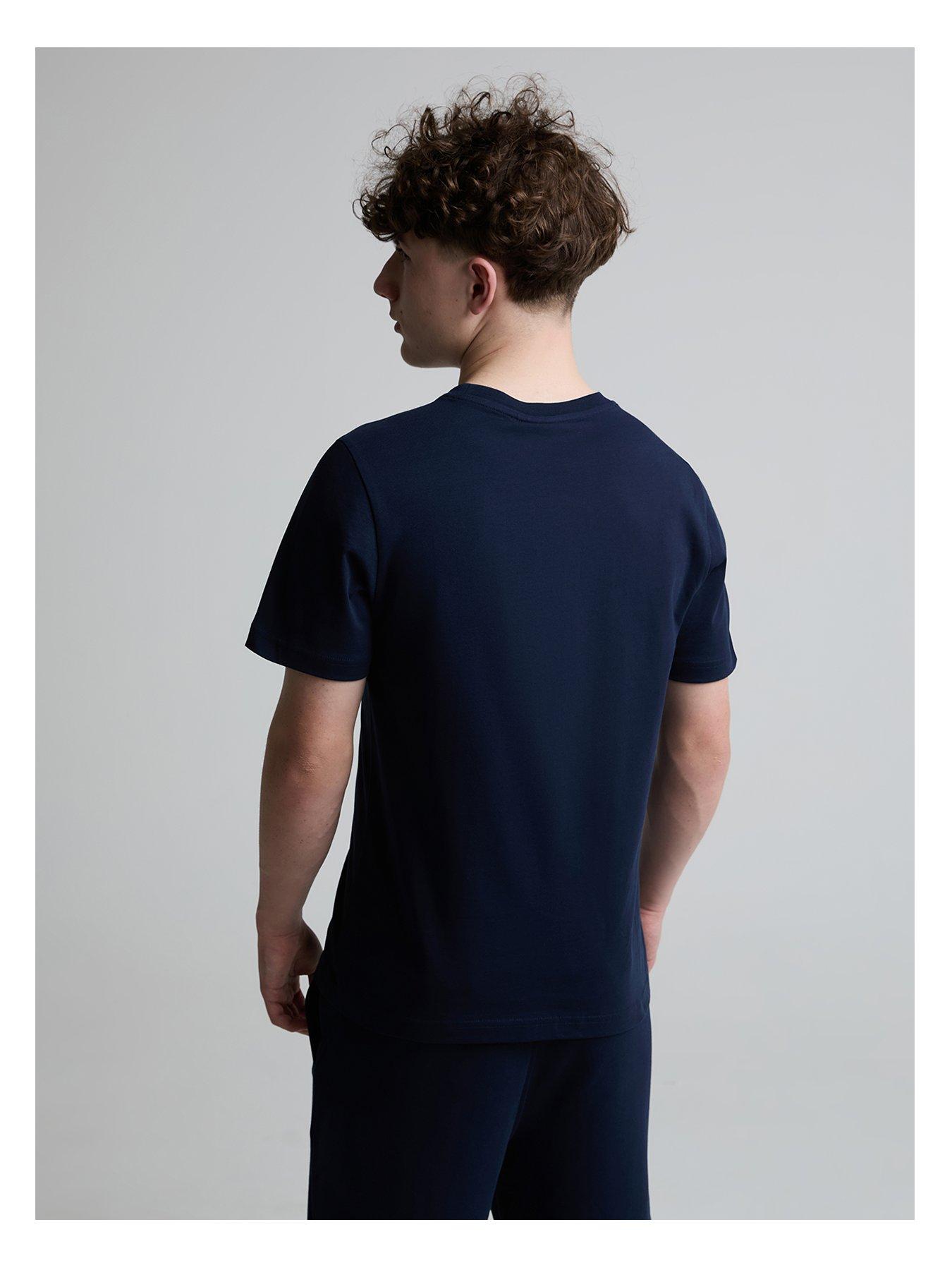 Image 2 of 3 of Zavetti Canada Boys Ravino Logo T-shirt - Navy